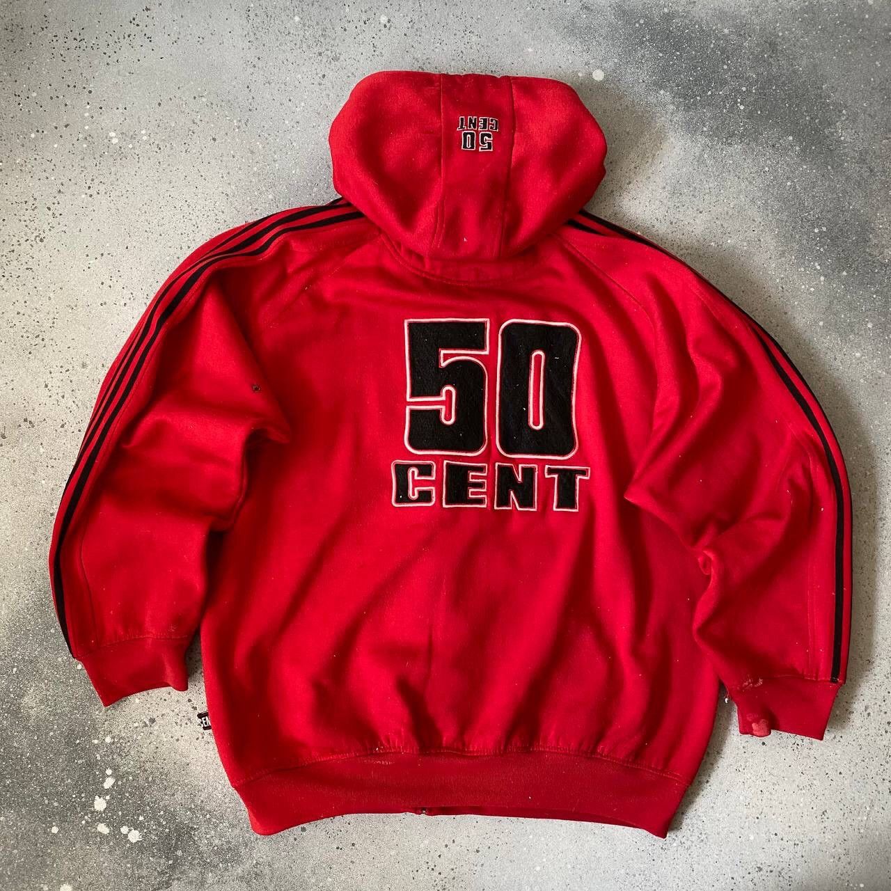 50 Cent 50 CENT VINTAGE BIG LOGO RAP HOODIE (OVERSIZE FIT) Size US L / EU 52-54 / 3 - 1 Thumbnail