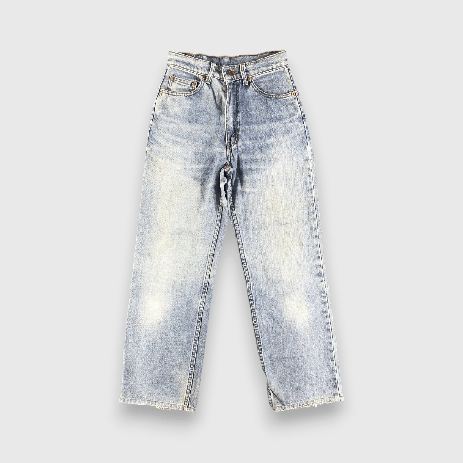 Levi's 90s Vintage Blue Wash Levis 519 Jeans-J2893 Size US 26 / EU 42 - 1 Thumbnail