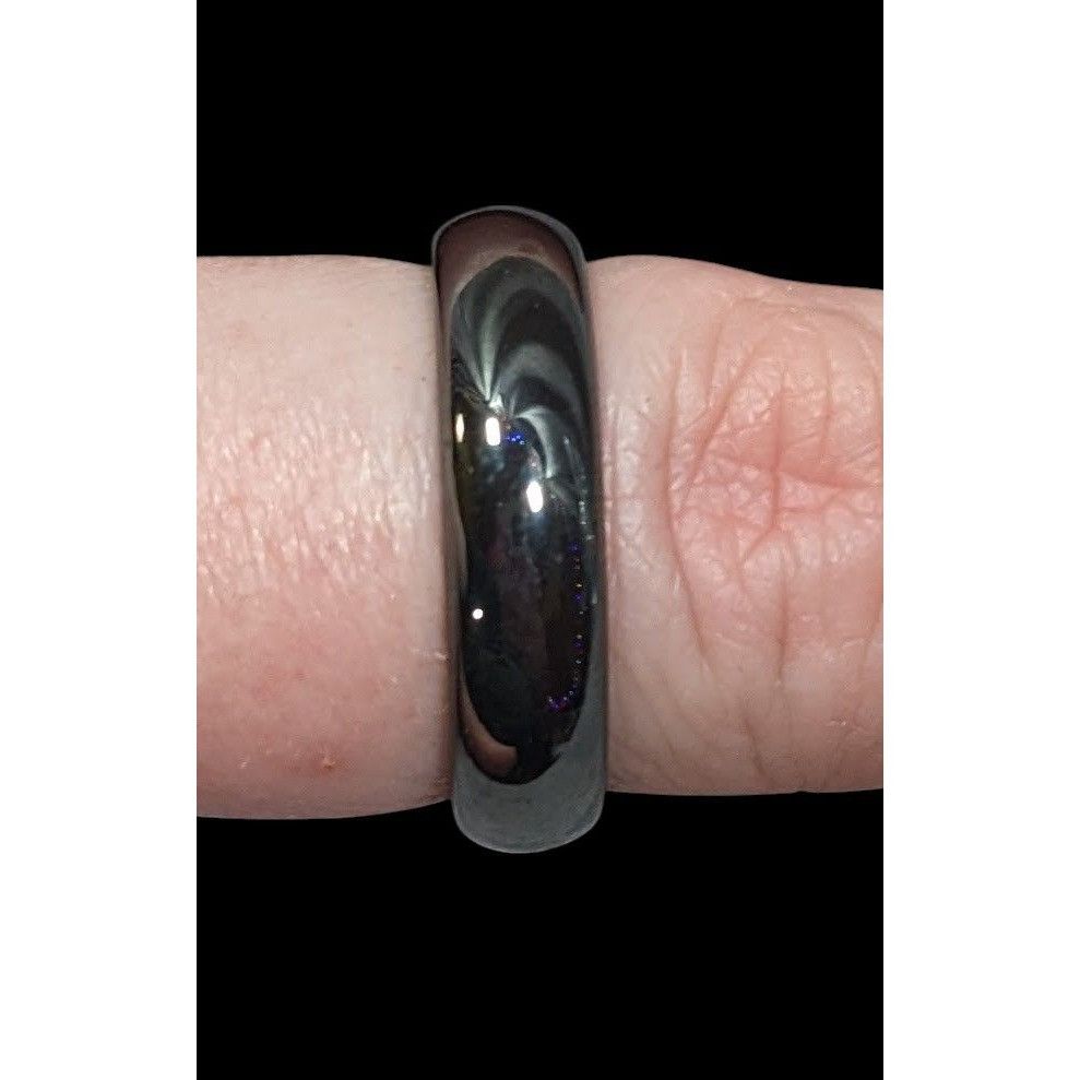 Other Solid Hematite Magnetic Polished Ring Size 11 Size ONE SIZE - 1 Thumbnail