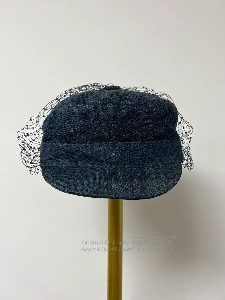 Dior Dior Size 57 Mesh gold-decorated slogan hollow cowboy hat Size ONE SIZE - 1 Thumbnail