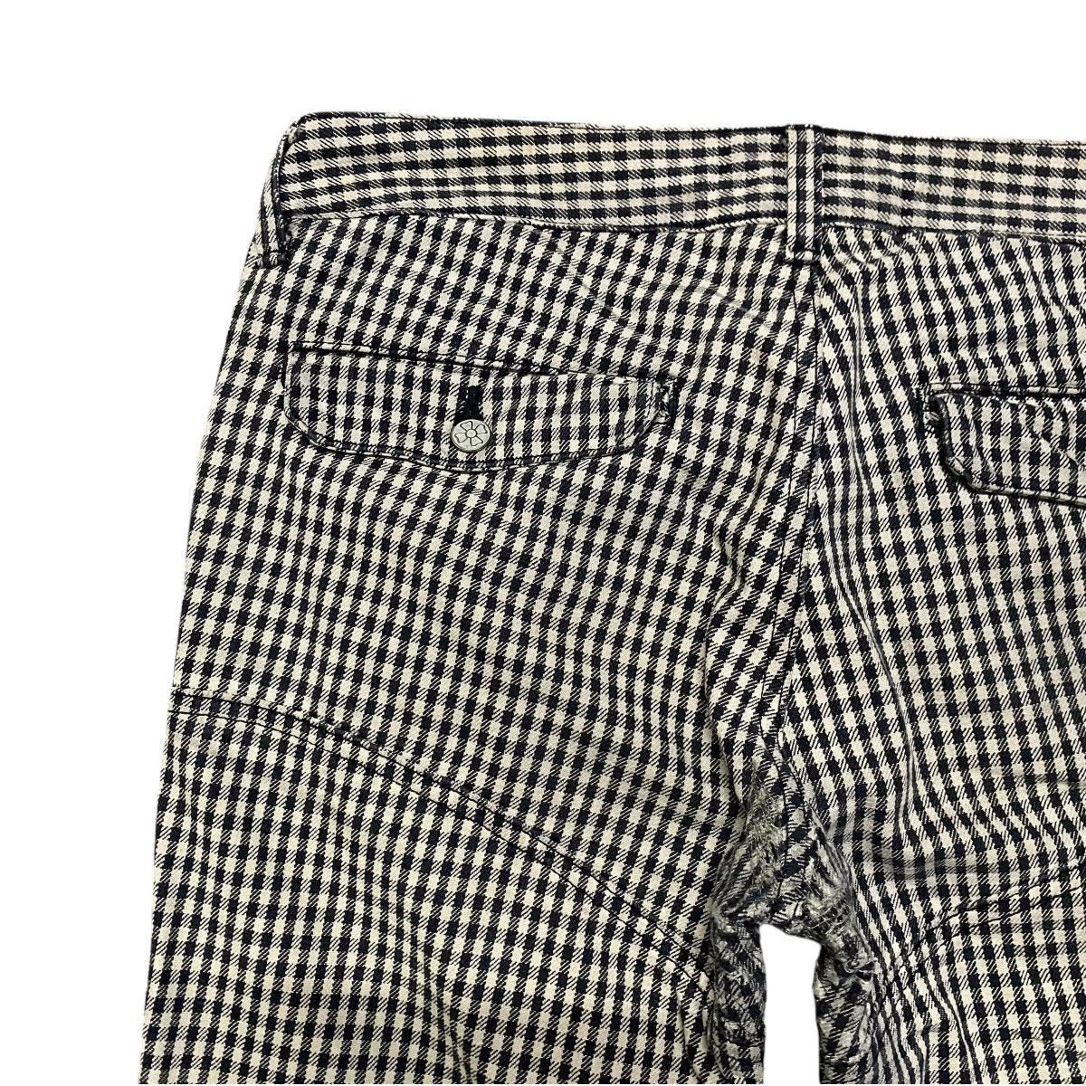 Hysteric Glamour OZONE ROCKS Checked Flare Pants Long zipper Size US 30 / EU 46 - 14 Thumbnail