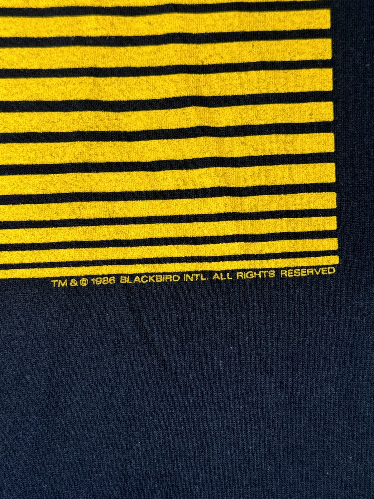 Champion × Vintage Vintage 80s 90s FA 18 Hornet Fighter Jet Blackbird T Shirt Size US L / EU 52-54 / 3 - 4 Thumbnail