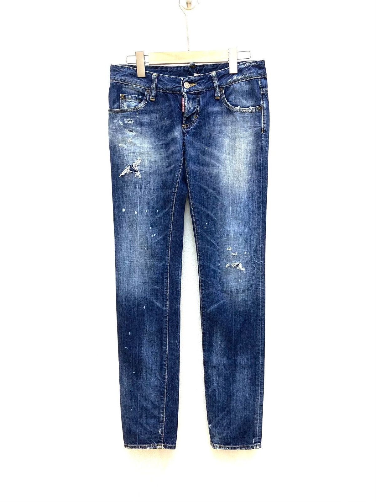 Dsquared2 Dsquared2 Jennifer low-rise distressed washed Size 27" / US 4 / IT 40 - 1 Thumbnail