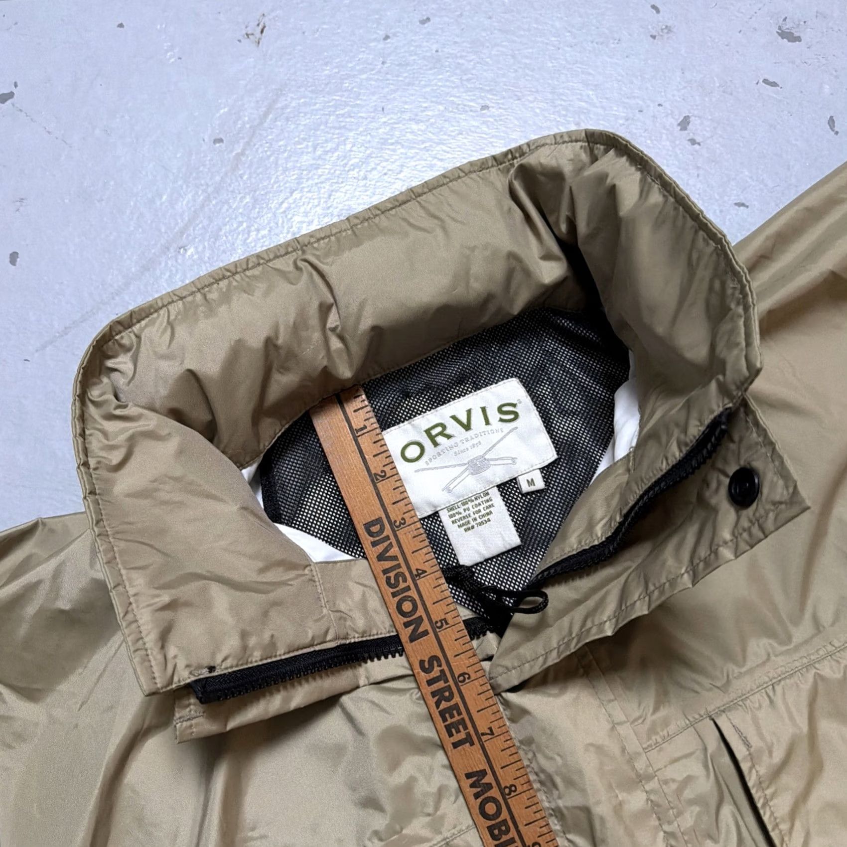 Orvis Orvis Nylon Wading Fly Fishing Kayak Hunting Hooded Jacket M EUC Size US M / EU 48-50 / 2 - 4 Thumbnail