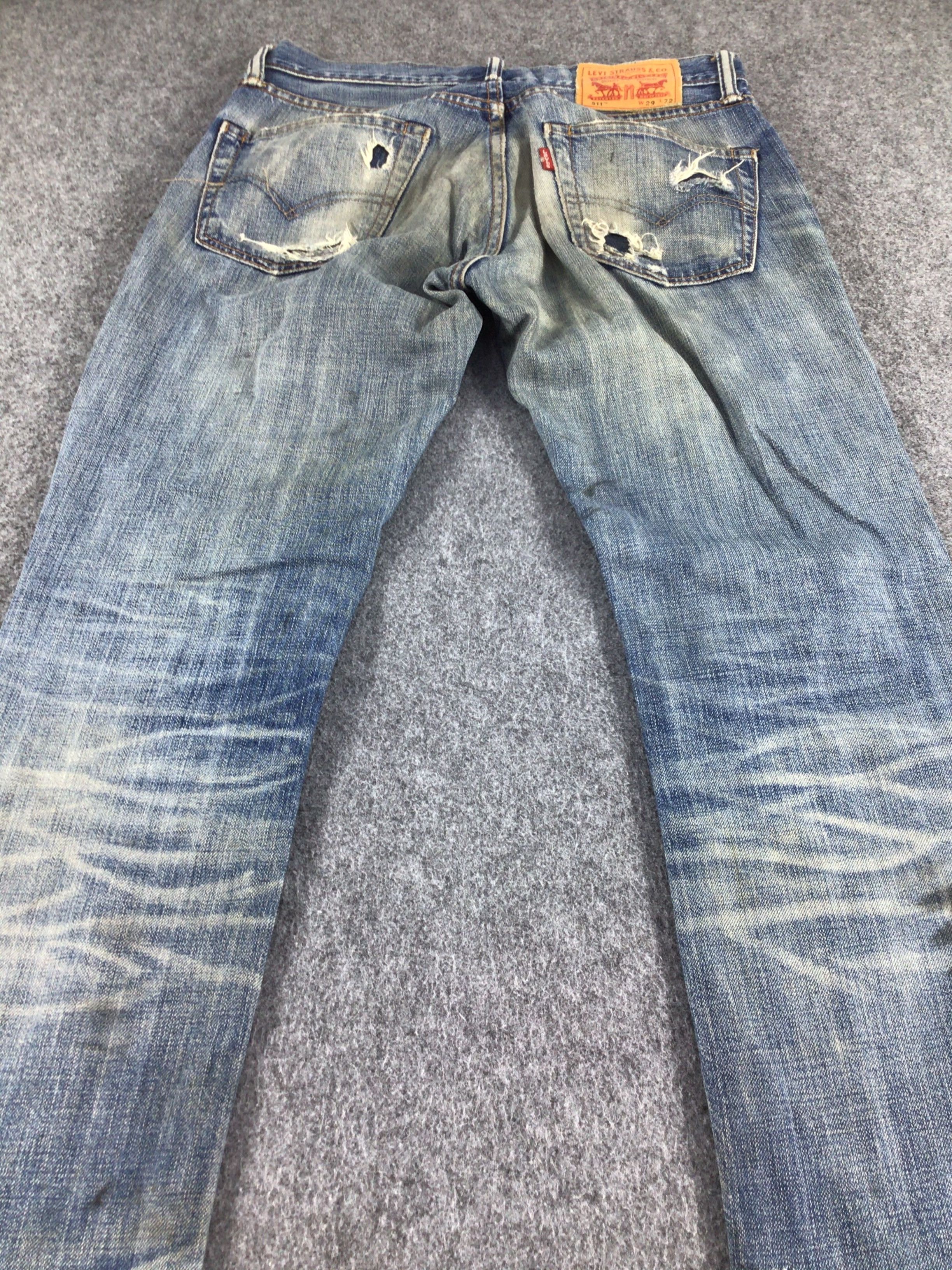 Levi's × Vintage Distress Levis 511 Jeans-JM151 Size US 31 - 4 Thumbnail