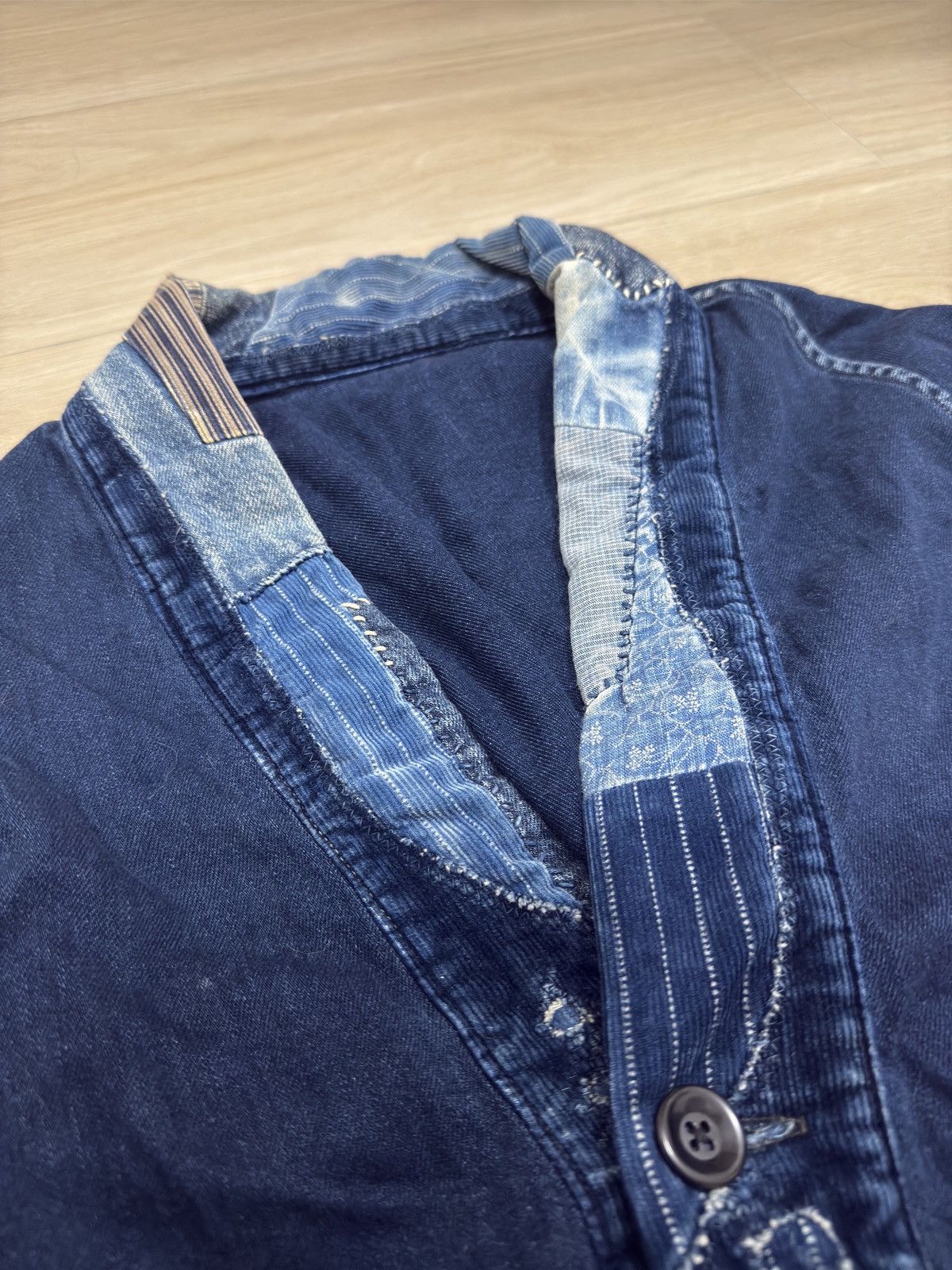 Kapital Kapital CorduroyDenim Cardigan Size US M / EU 48-50 / 2 - 2 Thumbnail