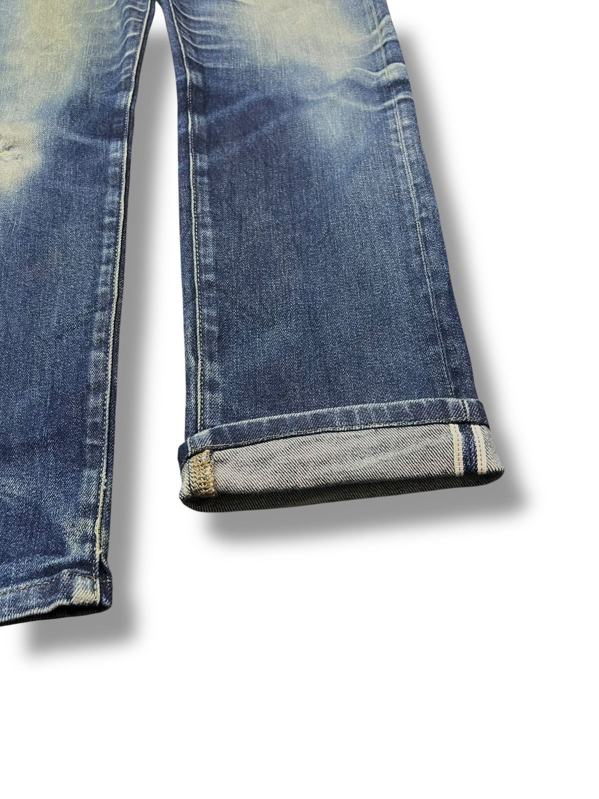 Uniqlo Vintage Uniqlo Selvedge Denim Japan - Faded Rusty Wash Jeans Size US 34 / EU 50 - 7 Thumbnail