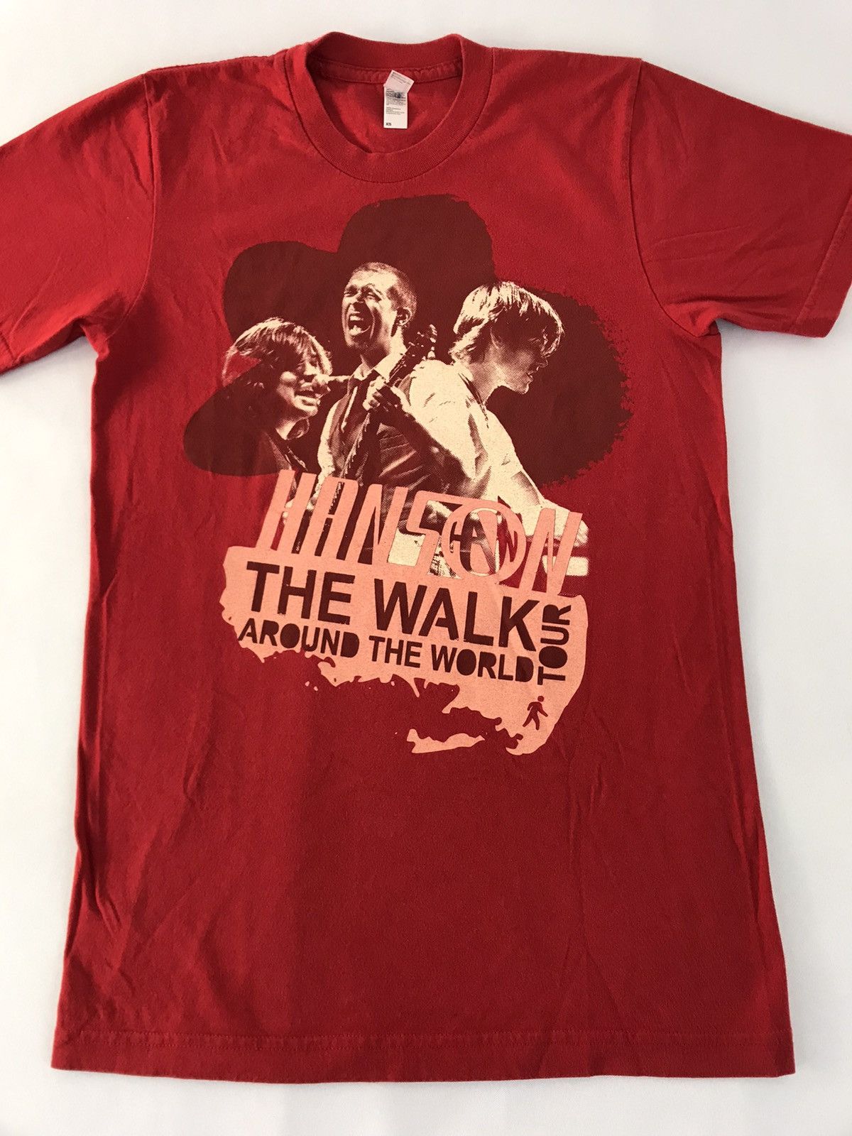 Band Tees Hanson The Walk Around The World US Tour 2008 Band Rock Tee Size US S / EU 44-46 / 1 - 3 Thumbnail
