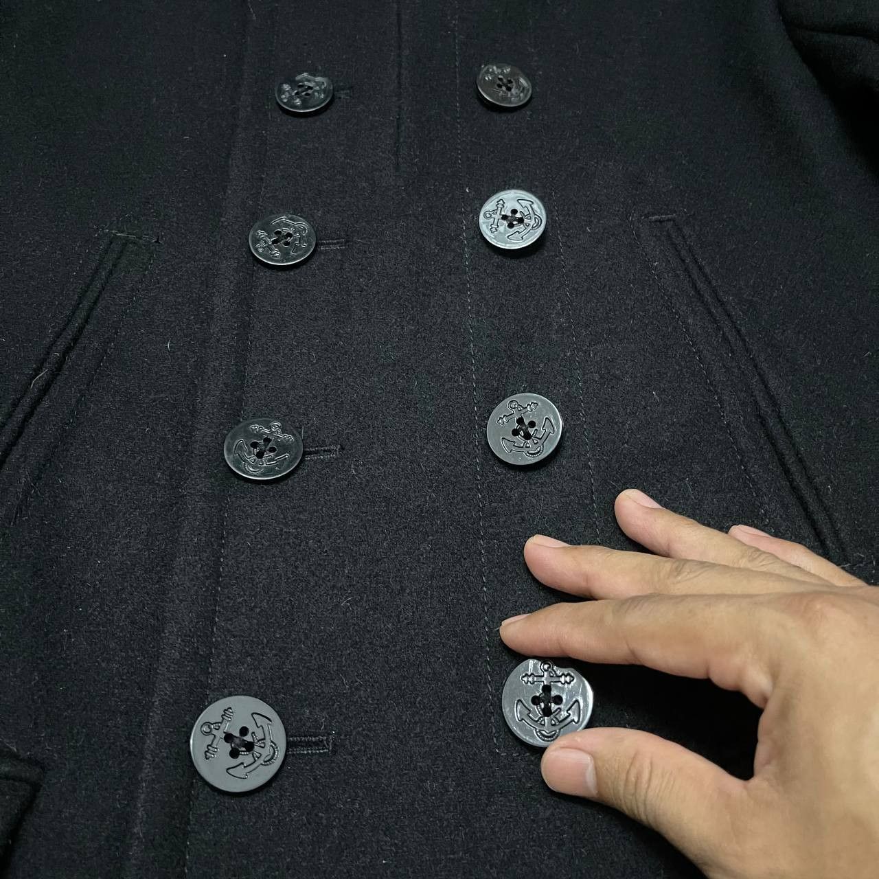 Allsaints Allsaints Spitalfields Jacks Place Peacoat Wool Size US XS / EU 42 / 0 - 6 Thumbnail