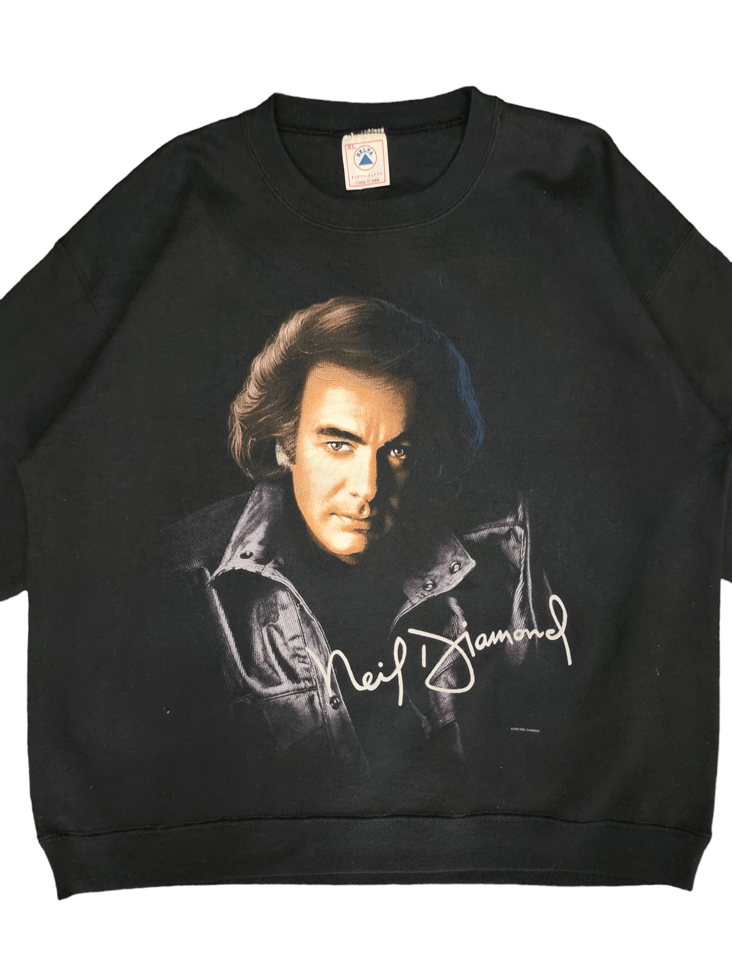 Band Tees 1993 Neil Diomand American Singer-Songwriter Sweatshirt Size US XL / EU 56 / 4 - 2 Thumbnail