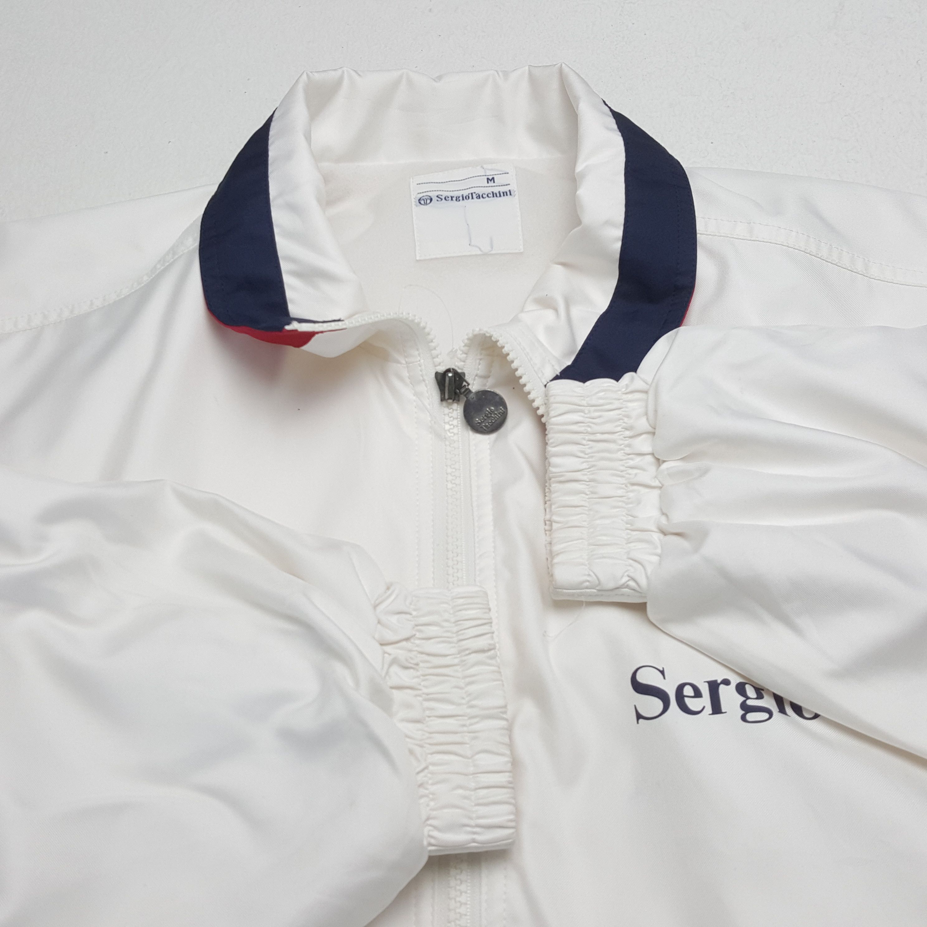 Japanese Brand × Sergio Tacchini × Vintage Vintage SERGIO TACCHINI ALL WAKO Sportswear Windbreaker Size US L / EU 52-54 / 3 - 10 Thumbnail