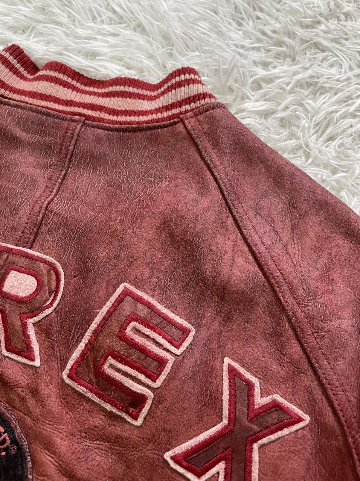 Avirex Vintage Avirex Usa Leather Jacket Size US M / EU 48-50 / 2 - 10 Thumbnail