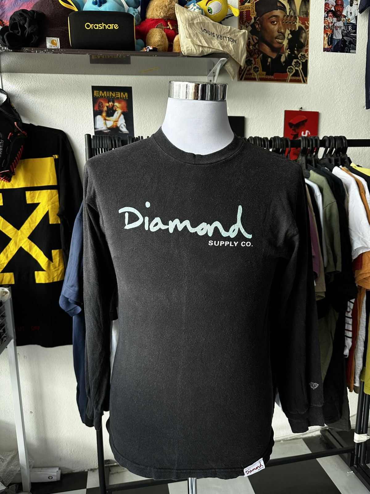 Diamond Supply Co. longsleeve diamond supply Size US M / EU 48-50 / 2 - 1 Thumbnail