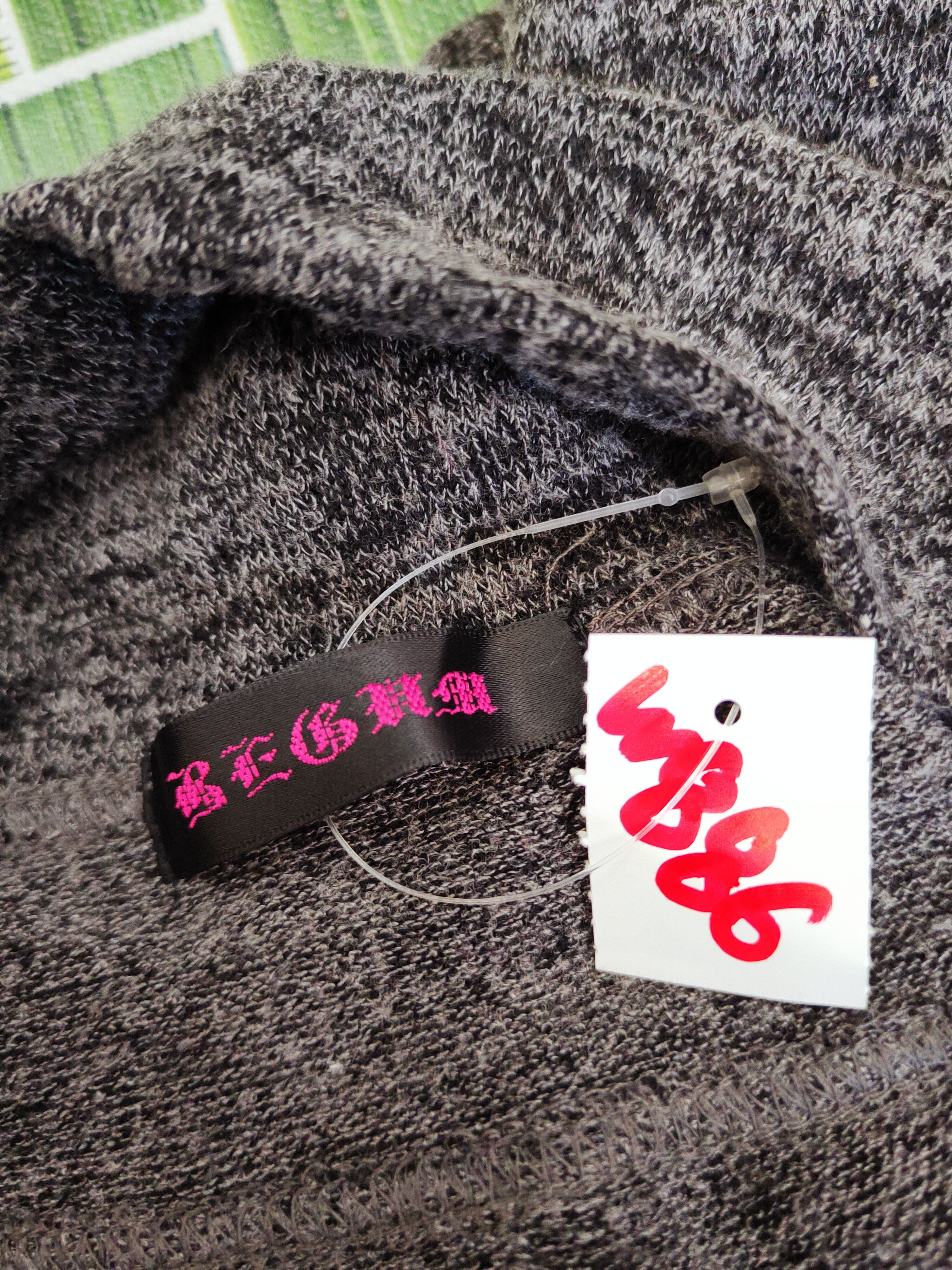 Homespun Knitwear × Japanese Brand Begha Dark Gray Knitwear Cardigan #W886 Size US M / EU 48-50 / 2 - 11 Thumbnail