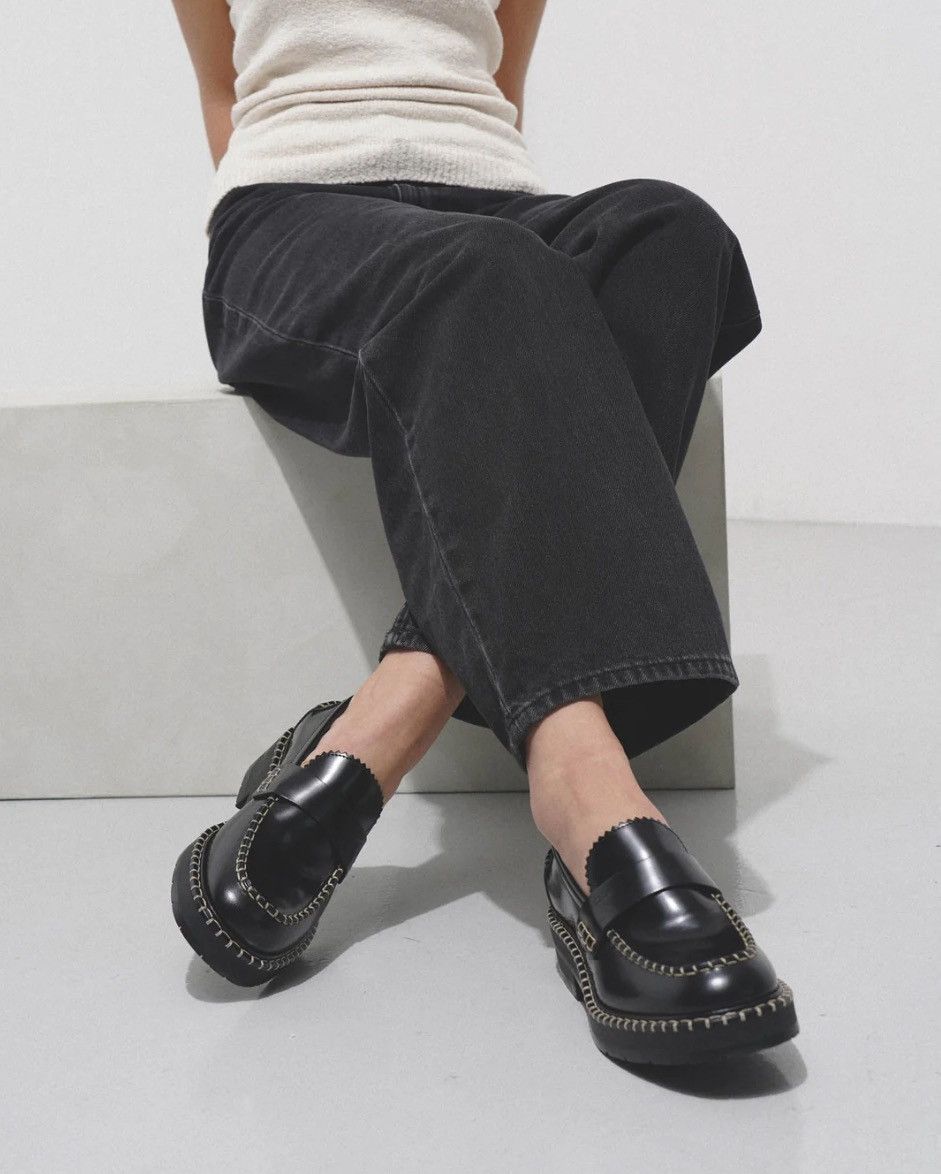 Chloe Chloe Noua Leather Loafers size 38.5 Size US 8.5 / IT 38.5 - 2 Thumbnail