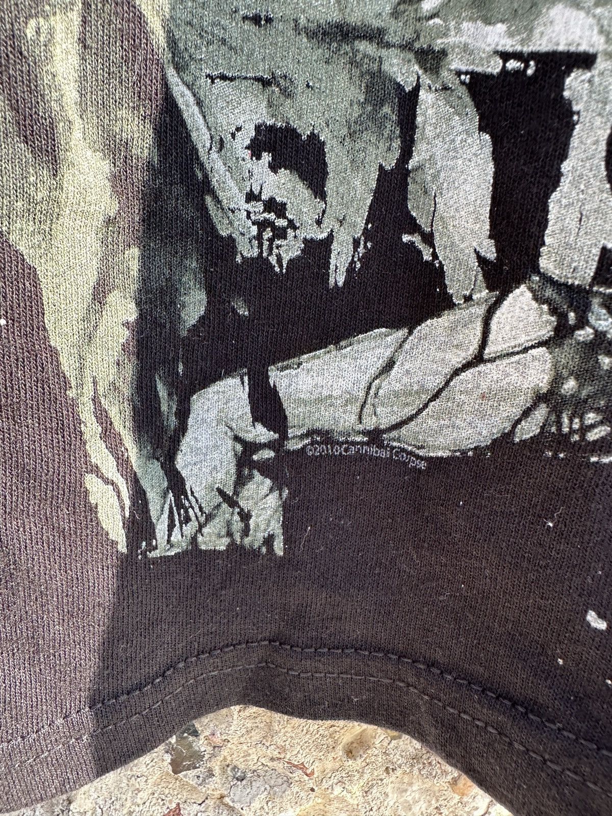 Band Tees × Vintage Vintage Cannibal Corpse super rare 2000s 2010 tee t-shirt Size US M / EU 48-50 / 2 - 5 Thumbnail
