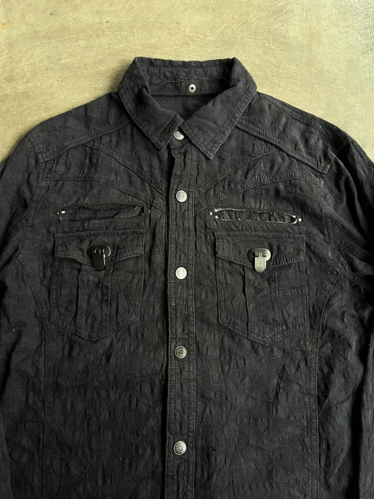 Le Grande Bleu (L.G.B.) 2000s JAPANESE IN THE ATTIC BONDAGE GOTHIC PUNK VKEI STYLE Size US M / EU 48-50 / 2 - 5 Thumbnail