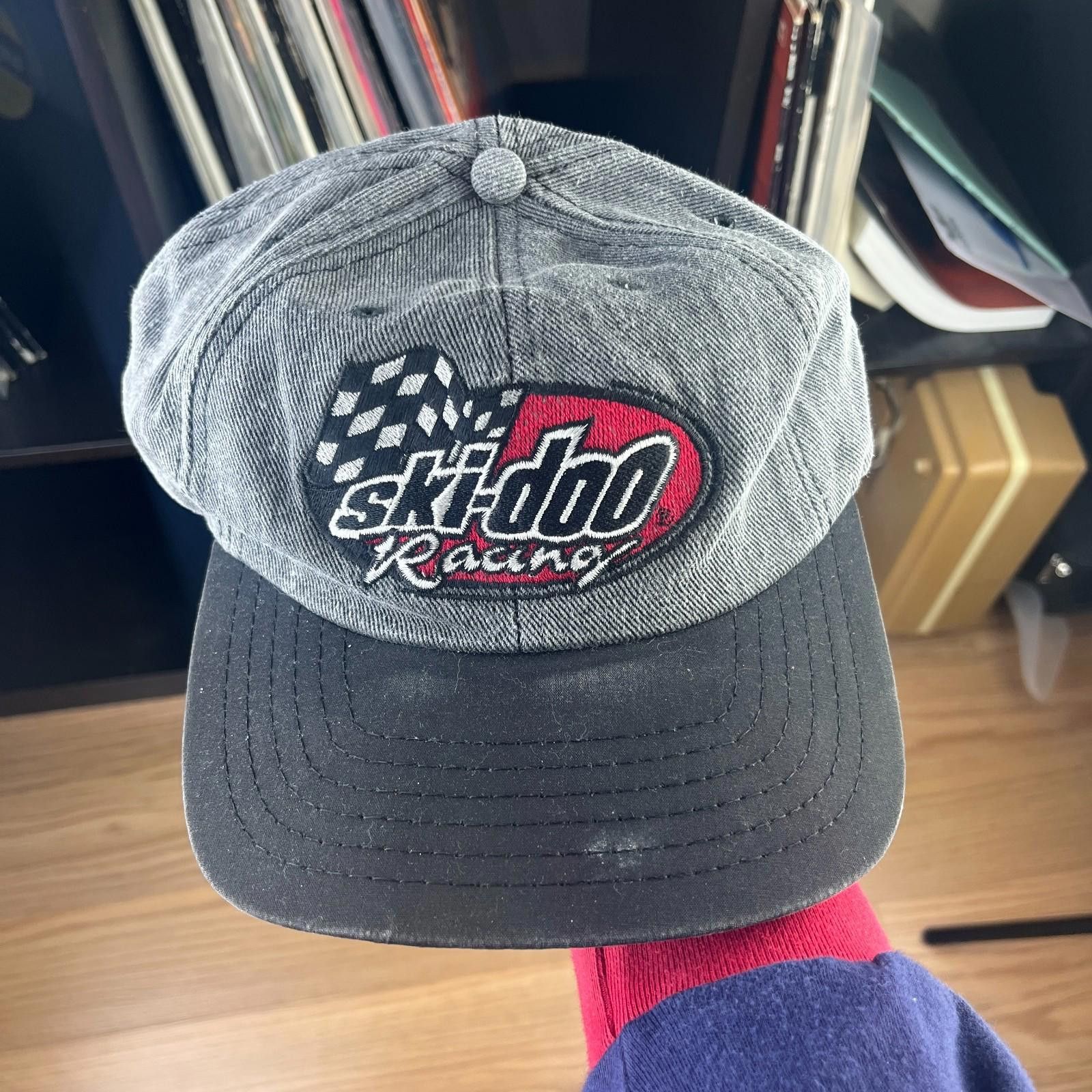 Ski-Doo Vintage 90s Ski Doo Racing Snapback Hat Size ONE SIZE - 1 Thumbnail