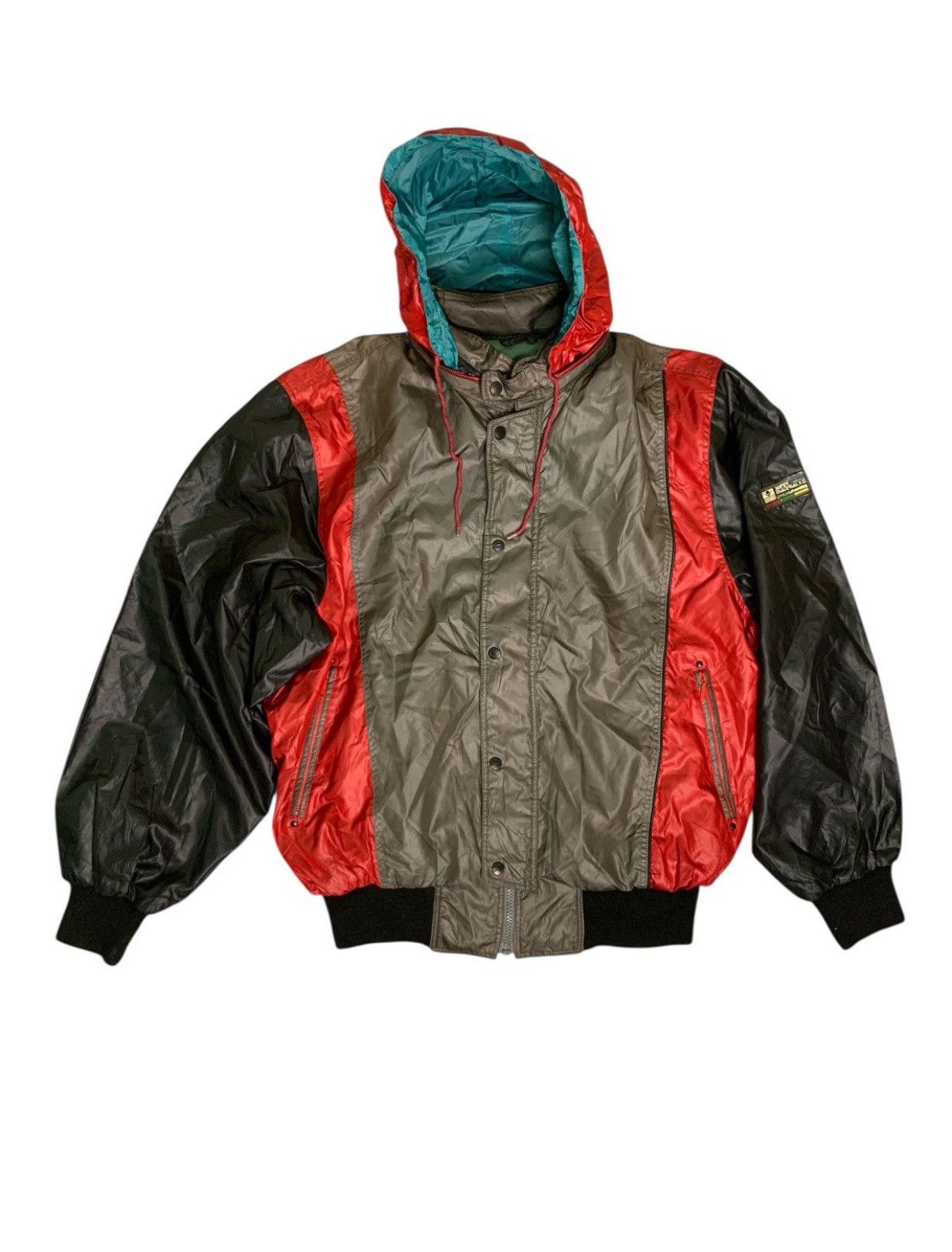 Japanese Brand Rare Design Super Material By Gretna Club Zipper Jackets Size US L / EU 52-54 / 3 - 4 Thumbnail