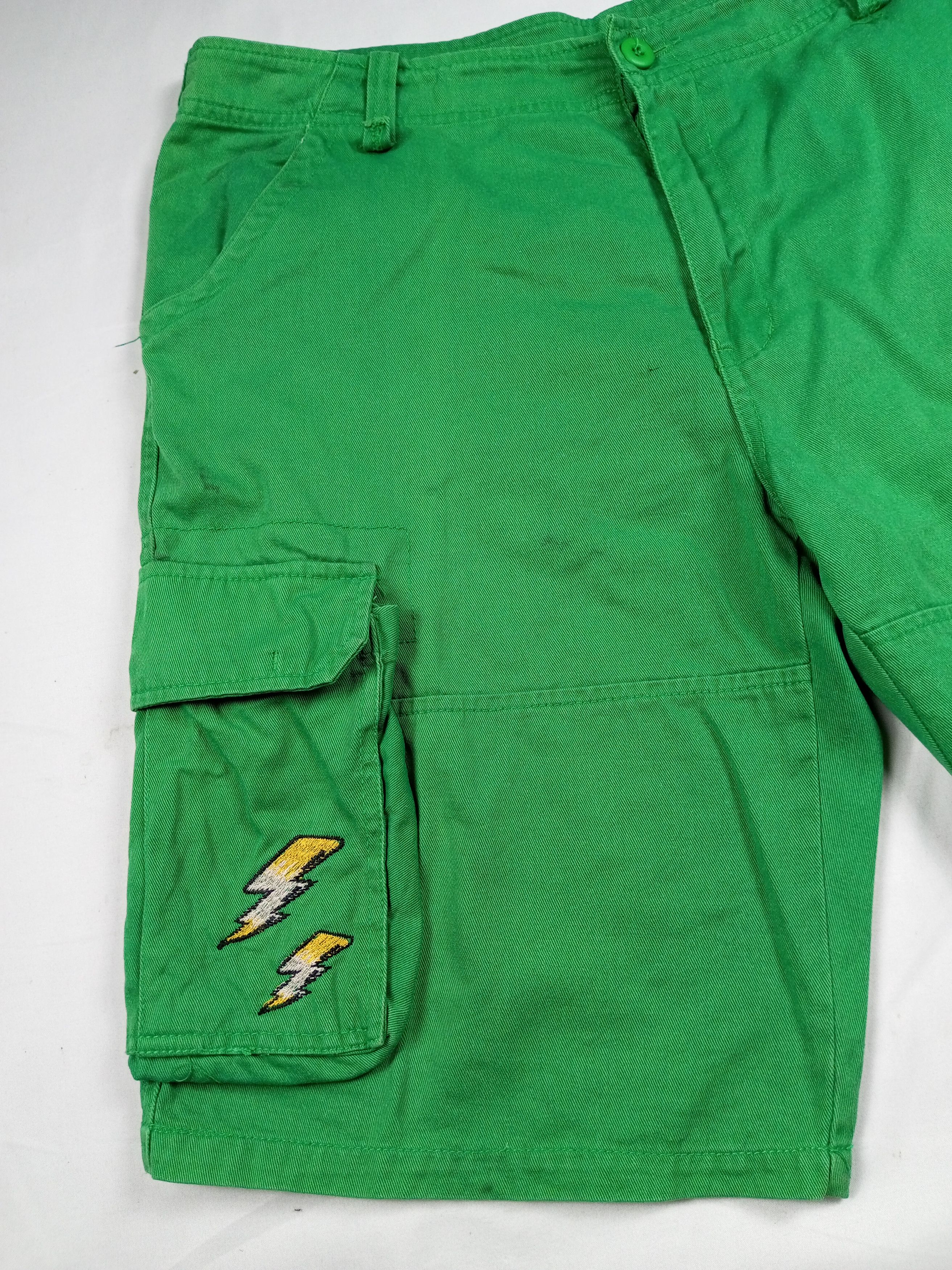 Japanese Brand Vintage Faded Japanese Ed Hardy Style LGB If6Was9 Shorts Size US 36 / EU 52 - 4 Thumbnail