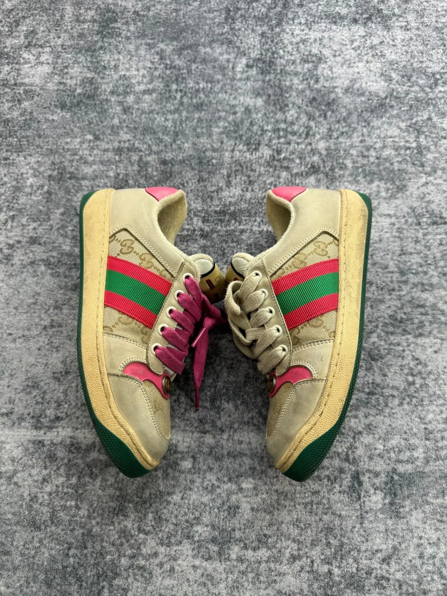 Gucci Guicci Pink Dirty Sneakers| Size US 5 / IT 35 - 3 Thumbnail