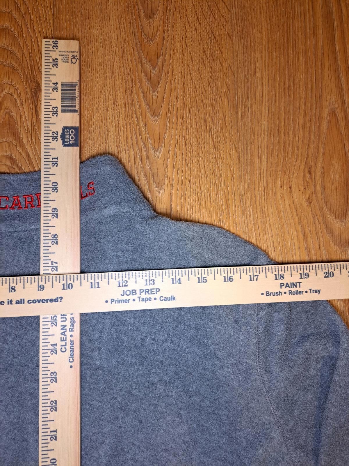 Designer St Louis Cardinals Quarter Zip Pullover Sweater XL Gray Size US XL / EU 56 / 4 - 11 Thumbnail