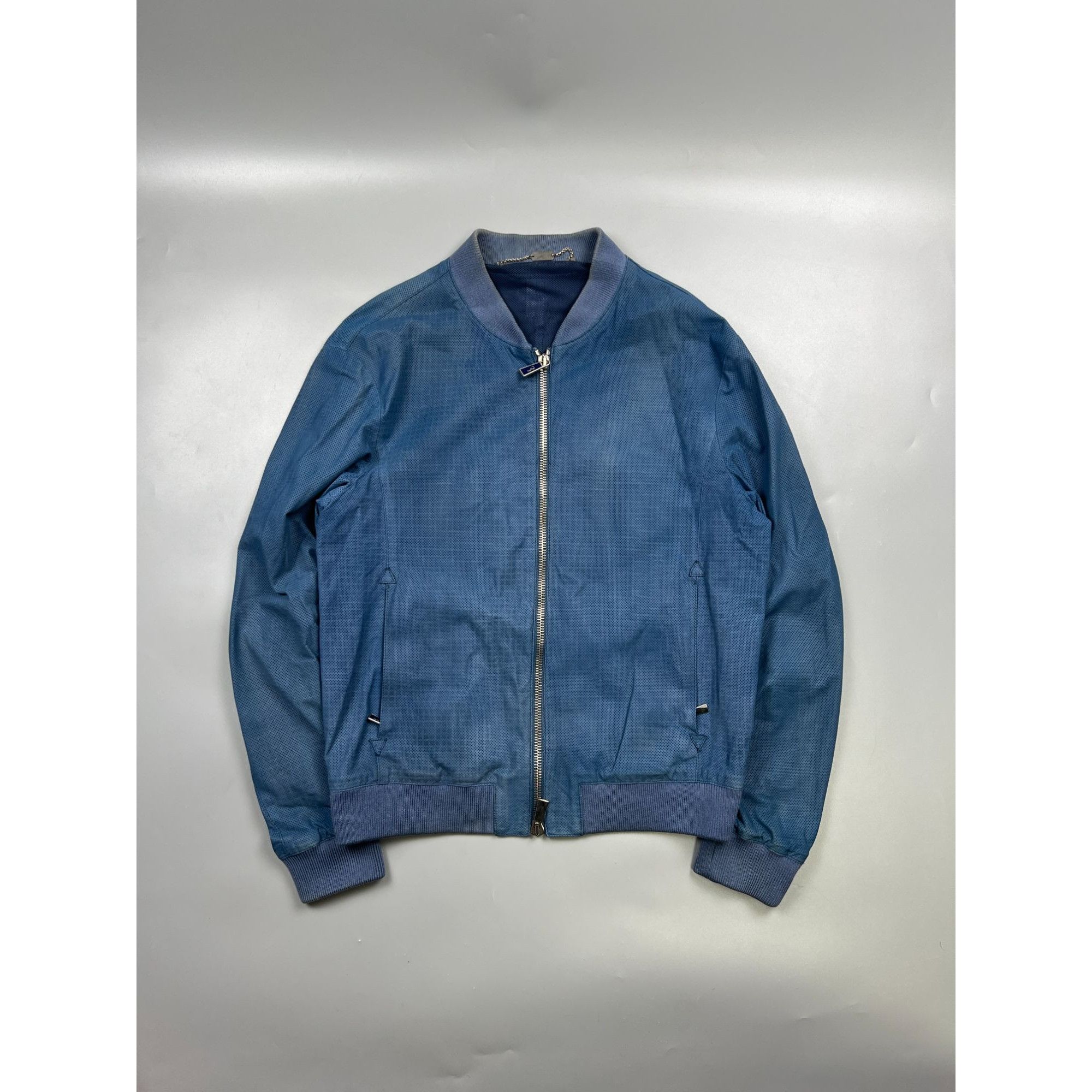 Billionaire Couture Billionaire Couture Perforated Lambskin Bomber (Y0913) Size US M / EU 48-50 / 2 - 1 Thumbnail