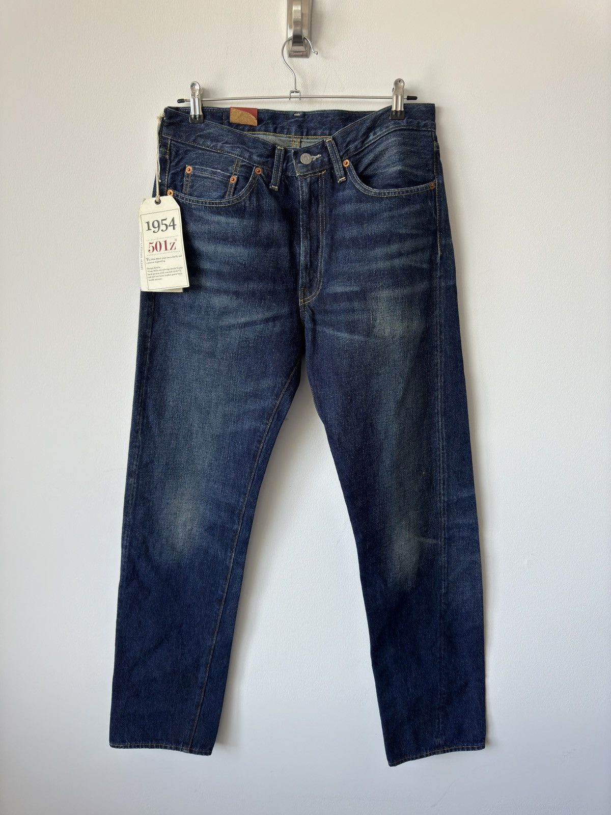 Levi's Vintage Clothing Levi Vintage 501z letter stitched on back pocket. Size US 34 / EU 50 - 1 Thumbnail