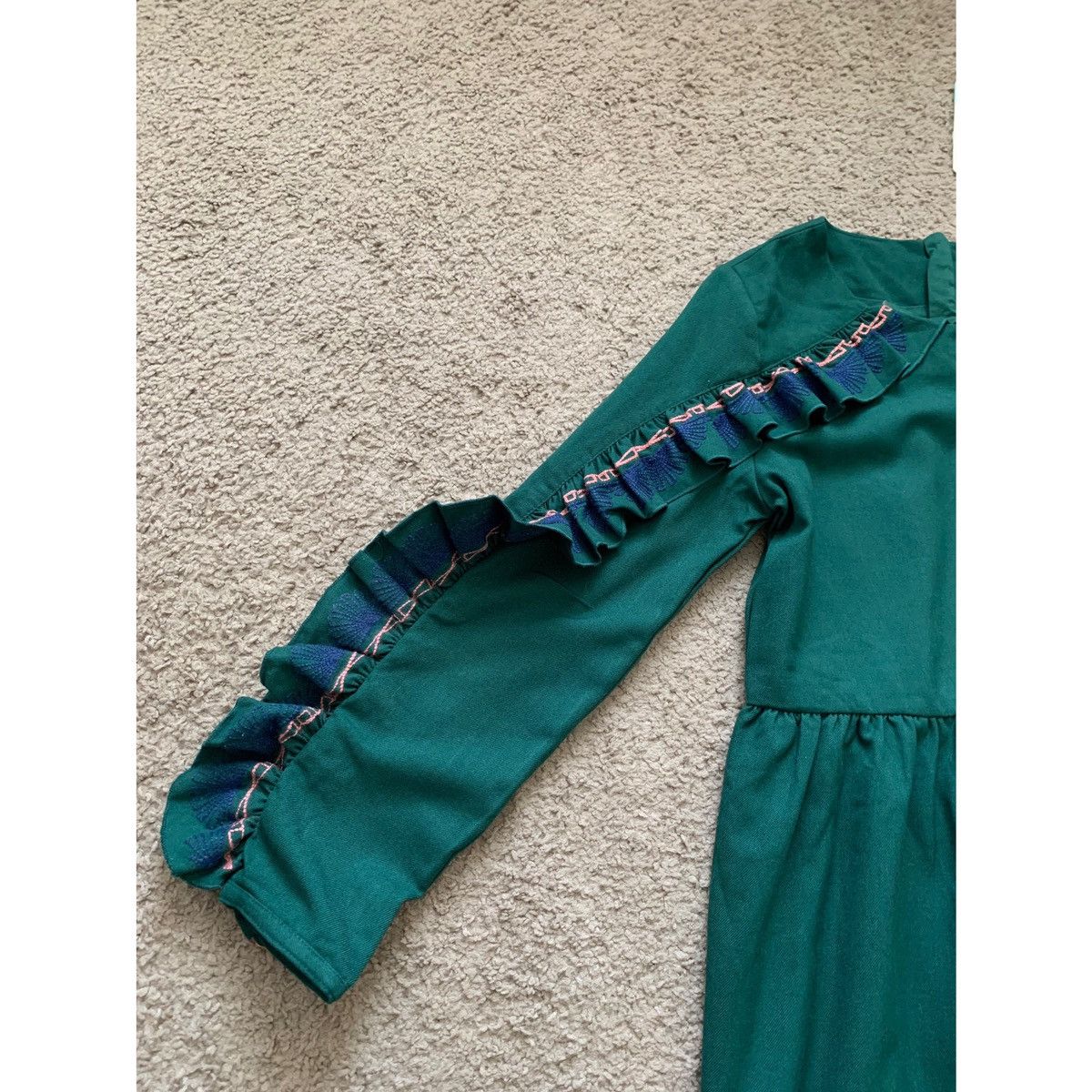 Other CARREMENT BEAU GIRL GREY RIFFLE DRESS Size XS / US 0-2 / IT 36-38 - 12 Thumbnail