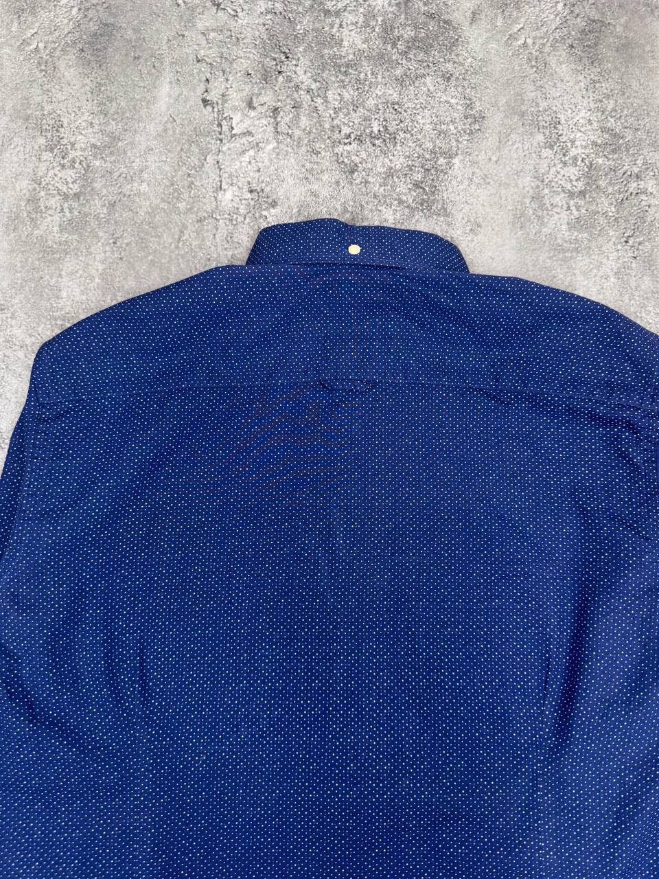 Hackett Hackett London Men Shirt Slim Fit Pattern Navy Size L Size US L / EU 52-54 / 3 - 9 Thumbnail