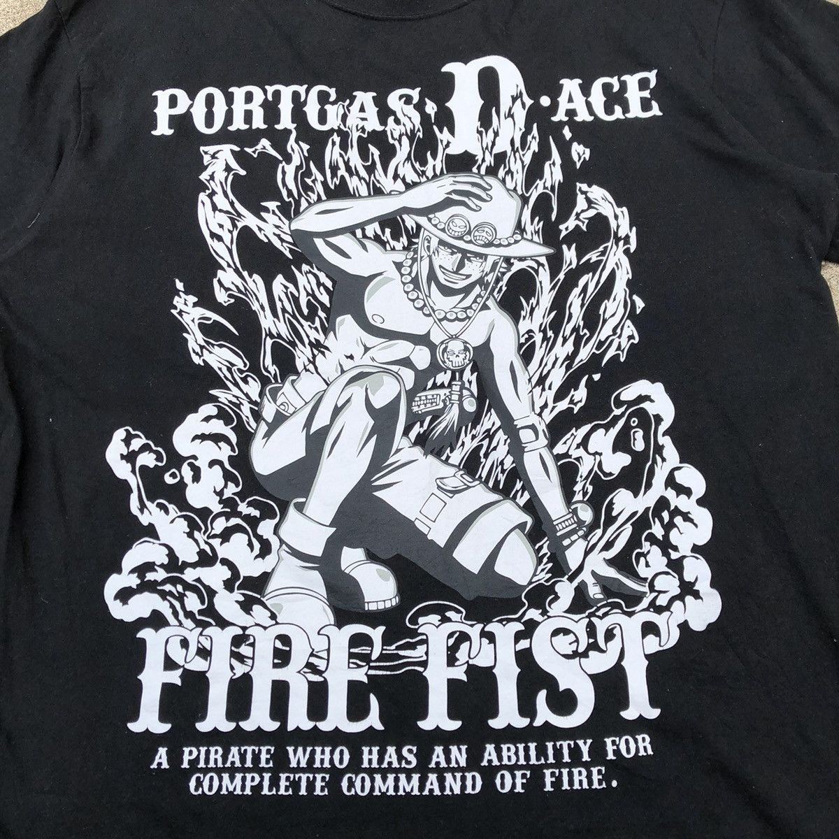 Anime × One Piece 🔥Rare🔥🇯🇵One Piece Portgas D Ace Fire Fist Promo Anime Tee Size US XL / EU 56 / 4 - 2 Thumbnail