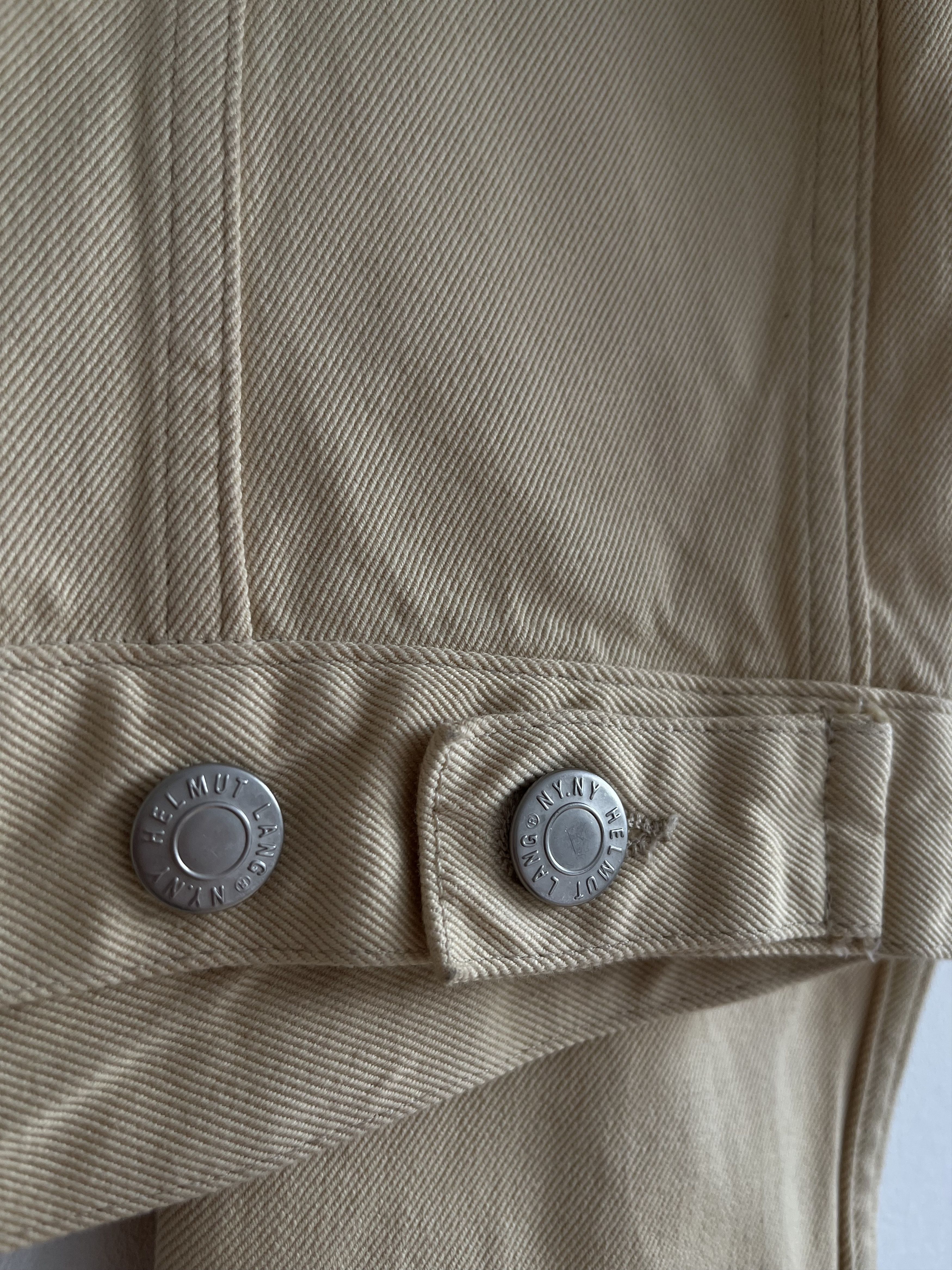 Helmut Lang Helmut Lang 2001 silk one pocket denim Size US S / EU 44-46 / 1 - 5 Thumbnail