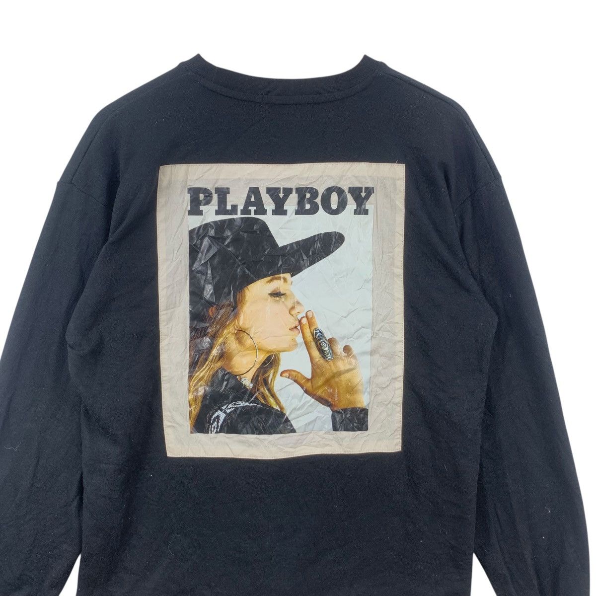 Playboy PLAYBOY MAGAZINE COVER Playmate Bunny Sweatshirt Sweater Size L / US 10 / IT 46 - 7 Thumbnail