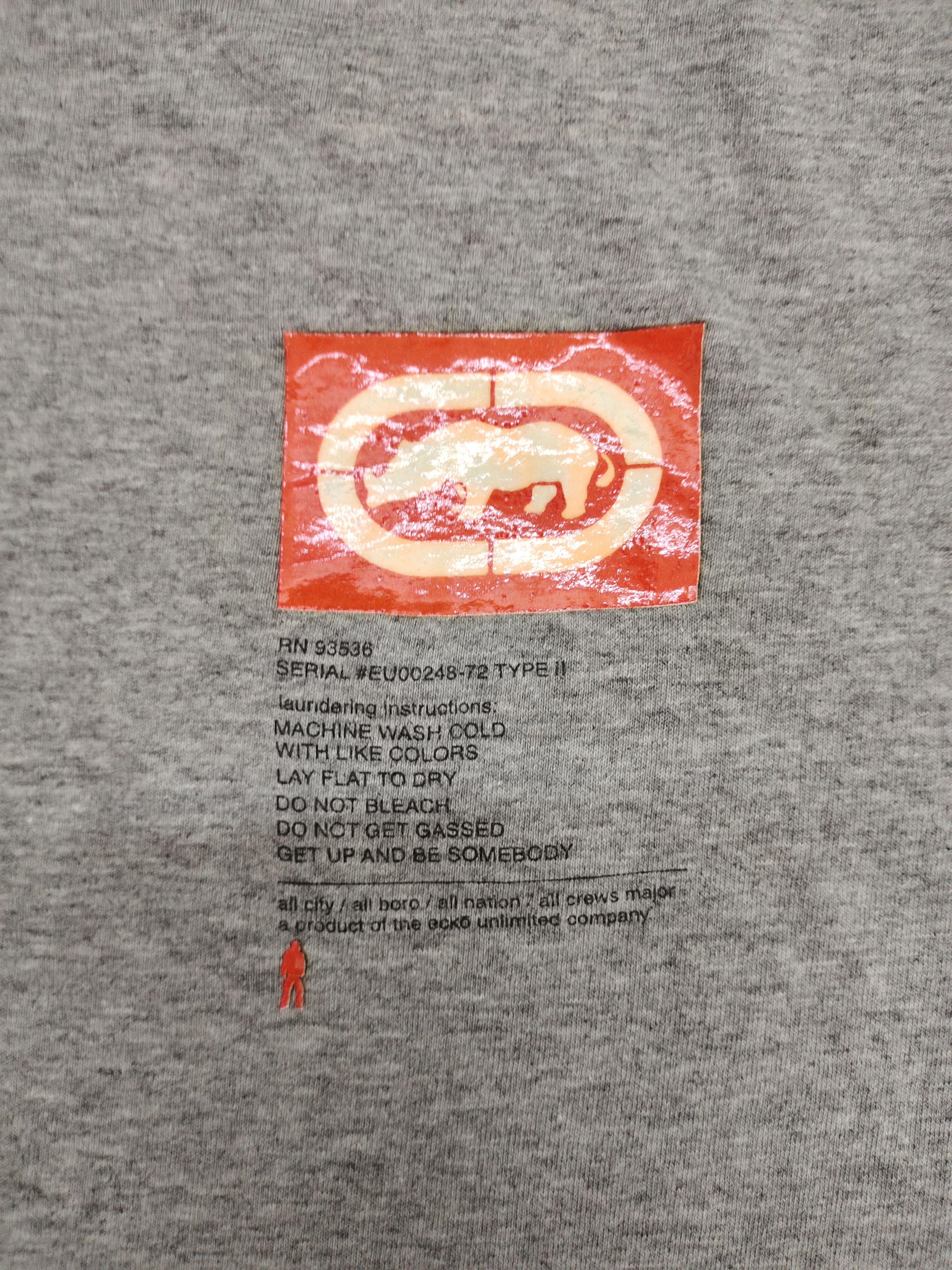 Ecko Unltd. Vintage 90s Ecko Unltd.Spell Out Made In Usa T-Shirt Jnco Size US XXL / EU 58 / 5 - 11 Thumbnail