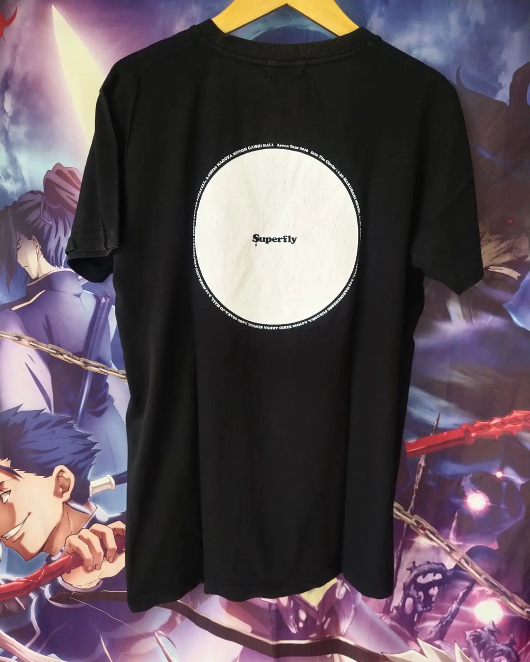 Band Tees × Japanese Brand Superfly Into The Circle Black Music Tees Size US XL / EU 56 / 4 - 3 Thumbnail