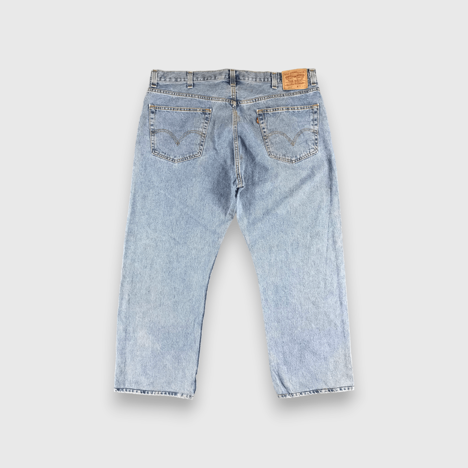 Levi's Vintage Levis 505 Jeans Stone Wash -J480 Size US 35 - 2 Thumbnail