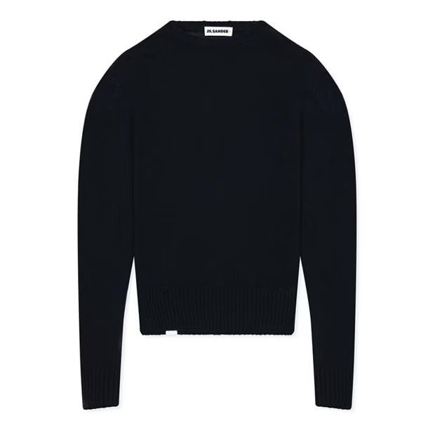 image of Jil Sander O1G2R1Mq0424 High Neck Jumpers In Dark Blue, Men's (Size Large)