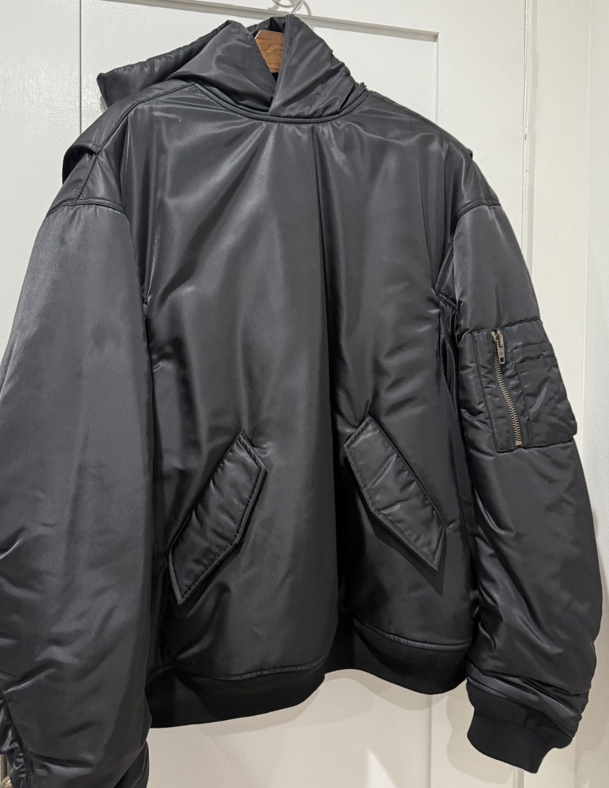 Balenciaga floral bomber jacket clearance