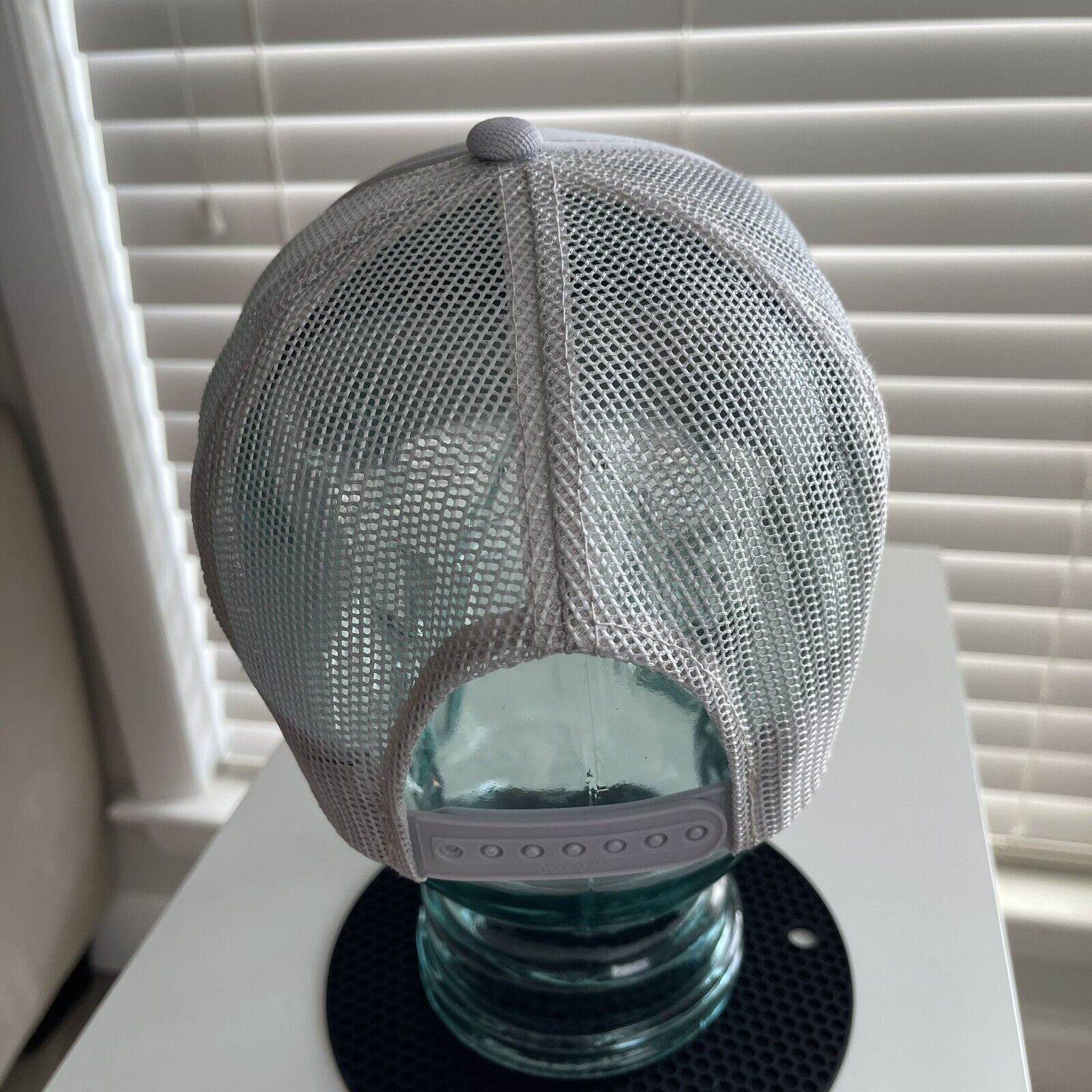 Vintage Vtg Mesh Trucker Hat Dynamic Cables Gray White Rope Rare Size ONE SIZE - 8 Thumbnail