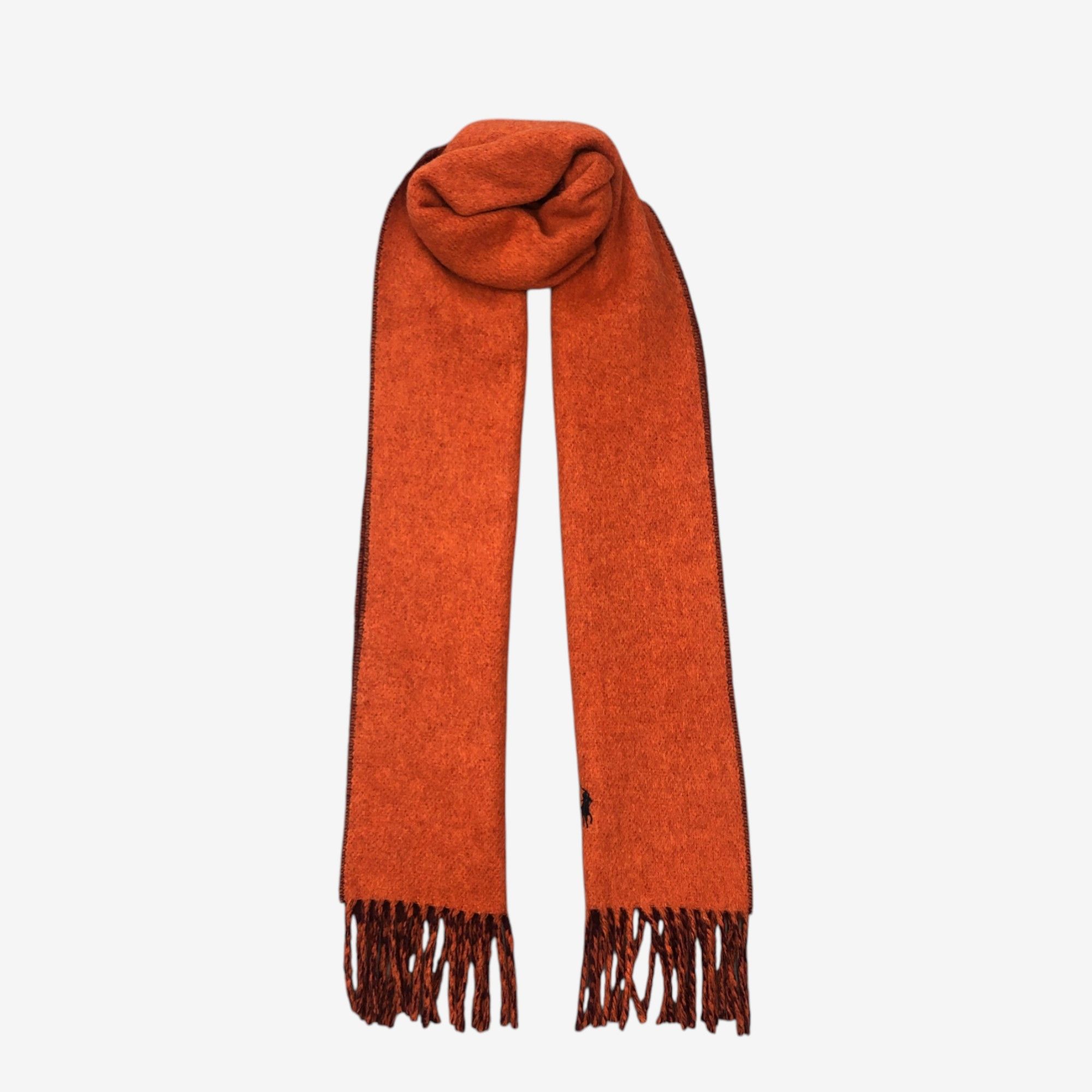 Polo Ralph Lauren Vintage Polo Ralph Lauren Scarf Winter Muffler Wool Scarves Size ONE SIZE - 2 Thumbnail