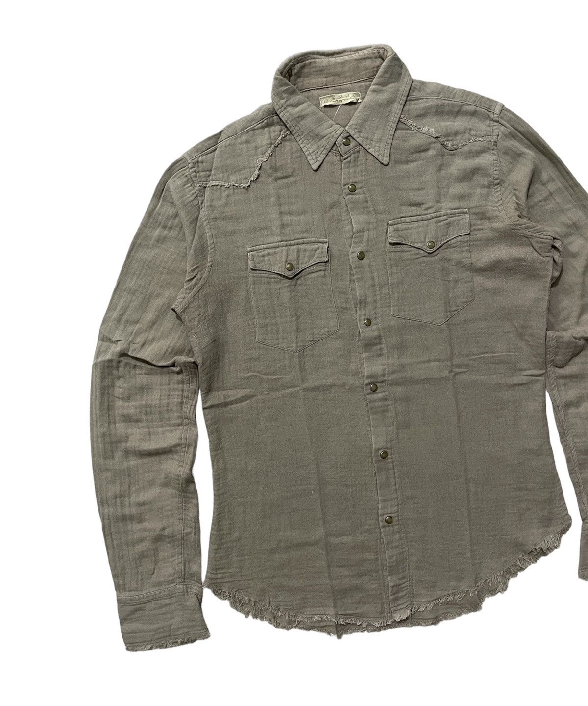 If Six Was Nine Vintage GOA western distressed Button Up Shirts Size US M / EU 48-50 / 2 - 2 Thumbnail