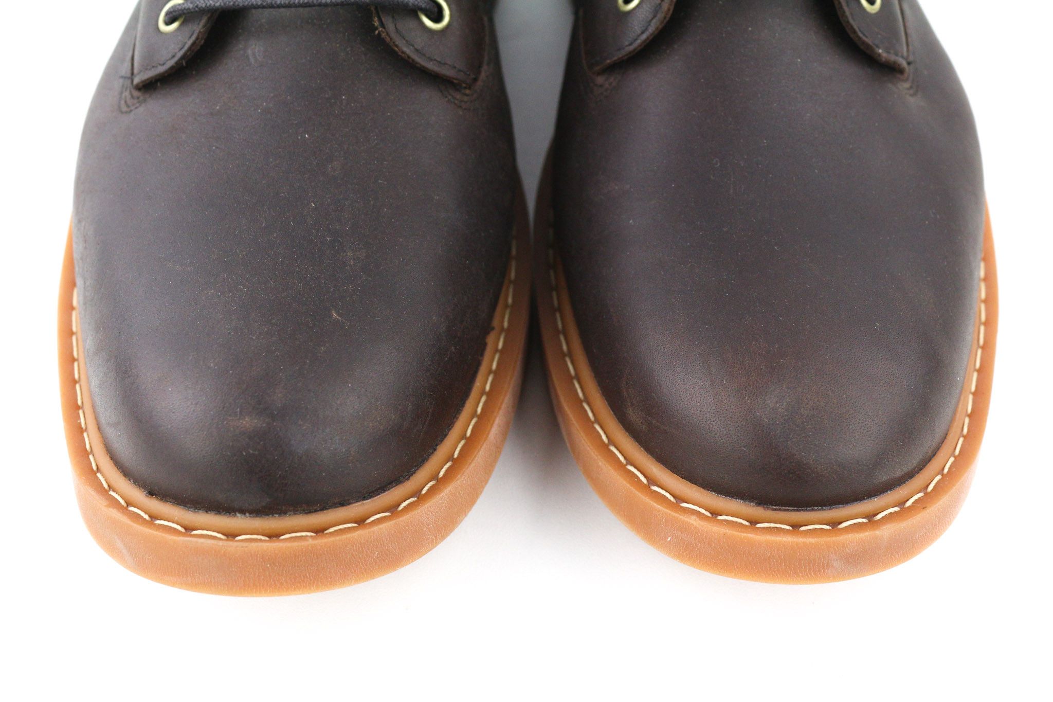 Timberland AFHP-A5050 EU43.5 Dark Brown Leather High Top Shoes 80566 Size US 10.5 / EU 43-44 - 5 Thumbnail