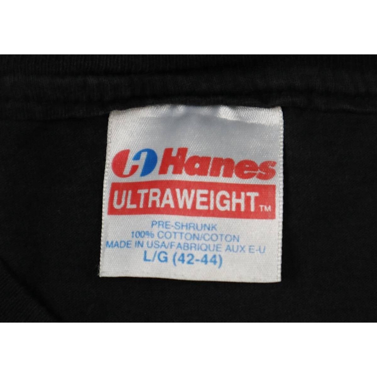 Hanes Vintage 1991 Naughty by Nature T Shirt L OPP Promo Tee Size US L / EU 52-54 / 3 - 3 Thumbnail