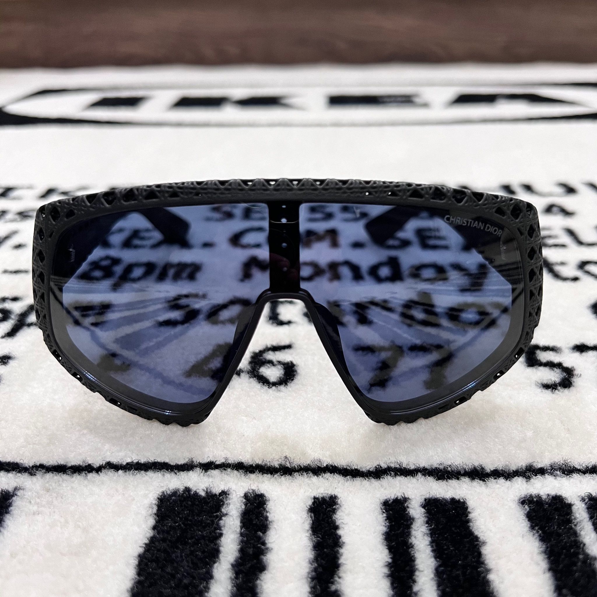 Dior Dior3D M1U Mask 3D Printed Shield Sunglasses Size ONE SIZE - 4 Thumbnail