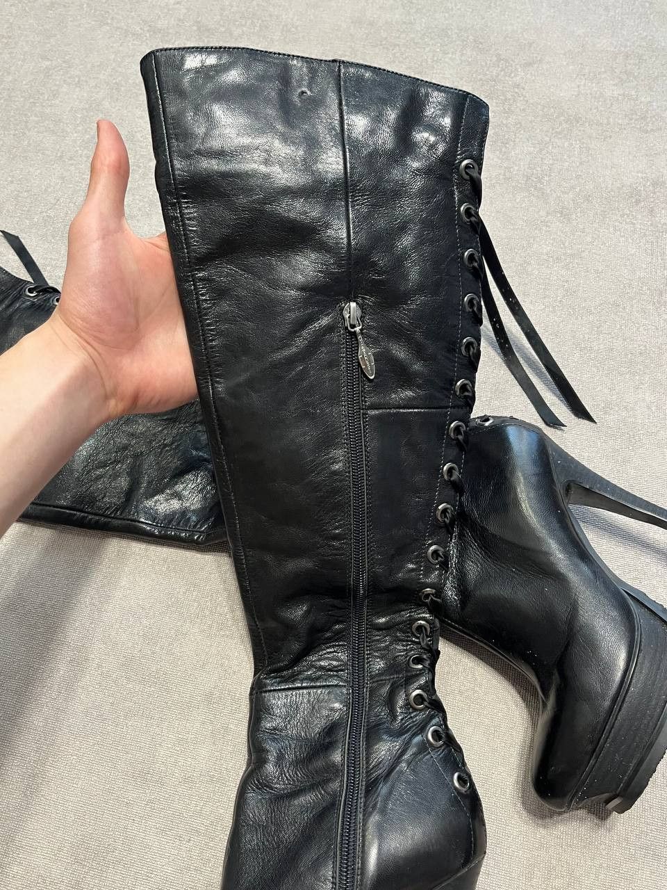 Casadei Rare Vintage Casadei Women`s Heels Boots Made in Italy Size US 6 / IT 36 - 9 Thumbnail