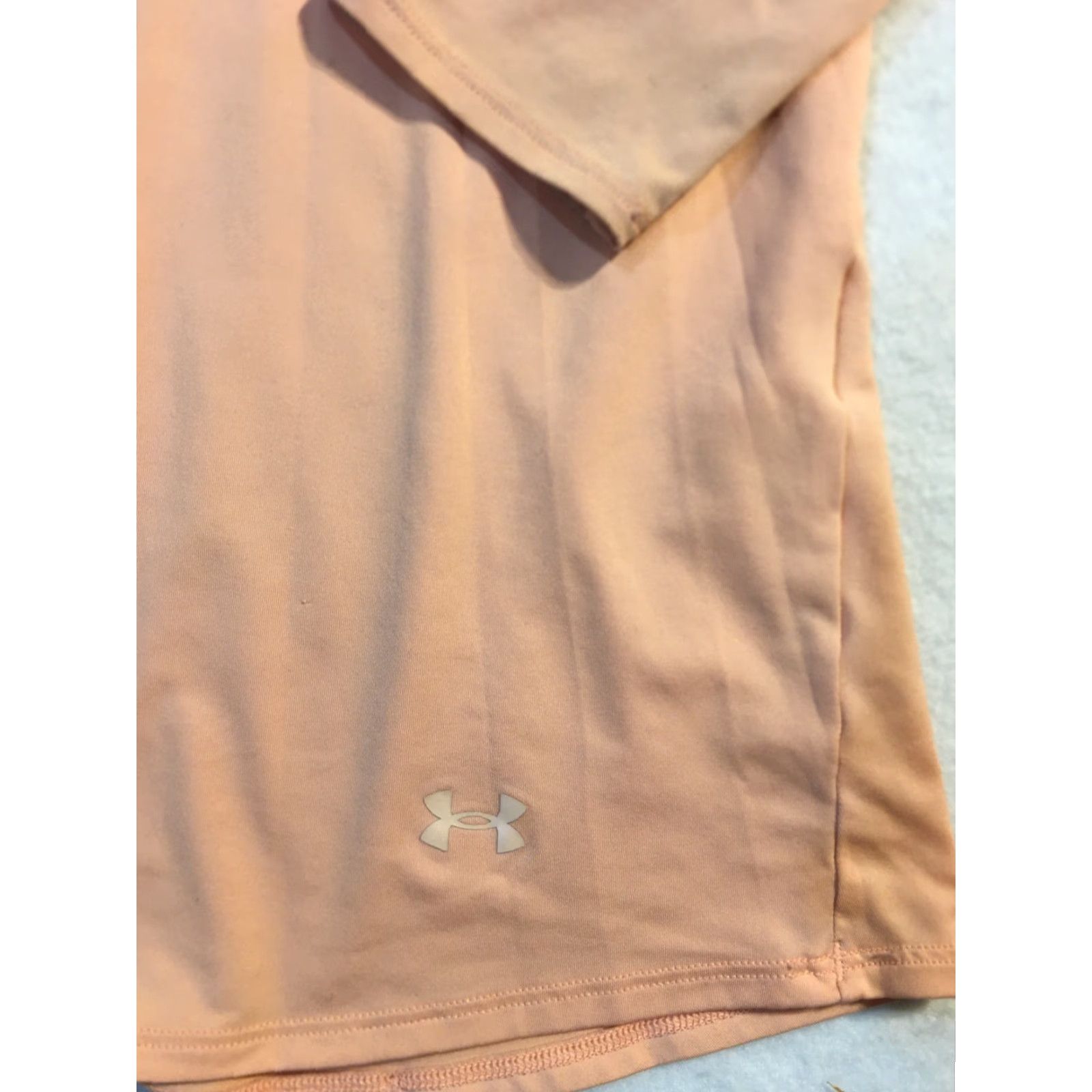 Under Armour Under Armour Hoodie Women XL Loose Lightweight Knit Henley Orange Mint /B3 Size XL / US 12-14 / IT 48-50 - 5 Thumbnail