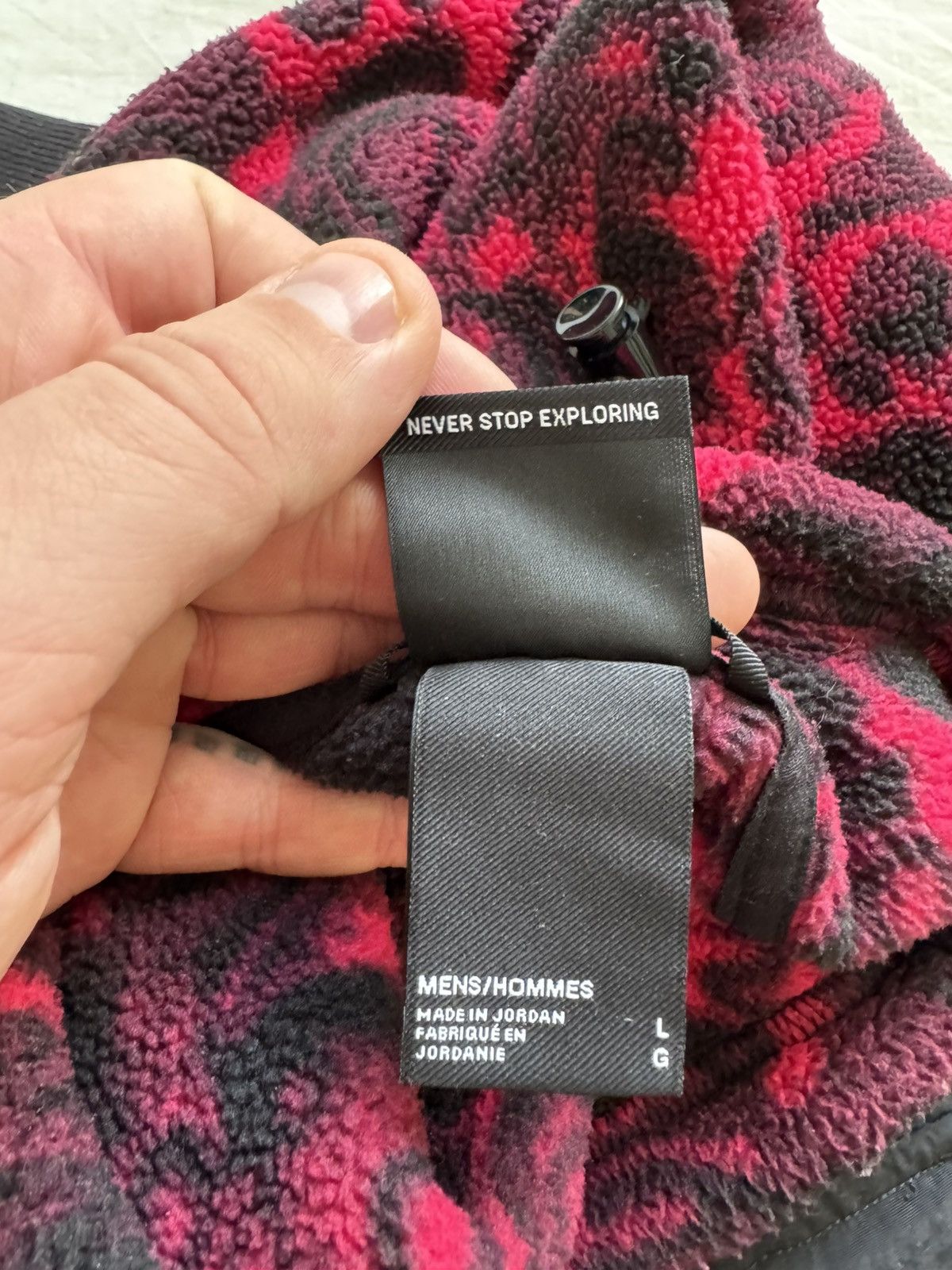 The North Face The North Face - Fleece Rage 94 - Rose Red Size US L / EU 52-54 / 3 - 4 Thumbnail