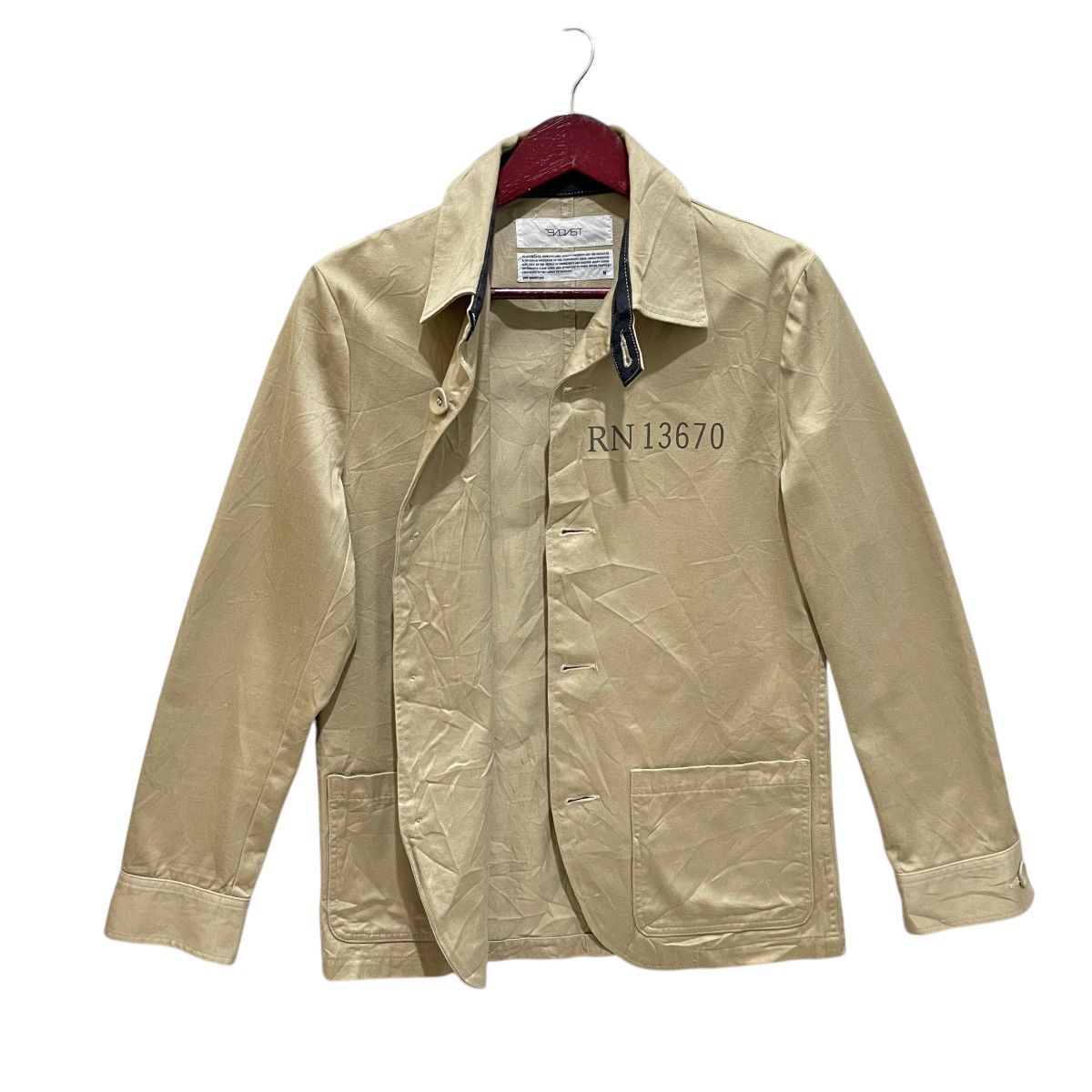 Japanese Brand × Sandinista MFG Japanese Brand Sandinista Button Utility Jacket Size US M / EU 48-50 / 2 - 11 Thumbnail