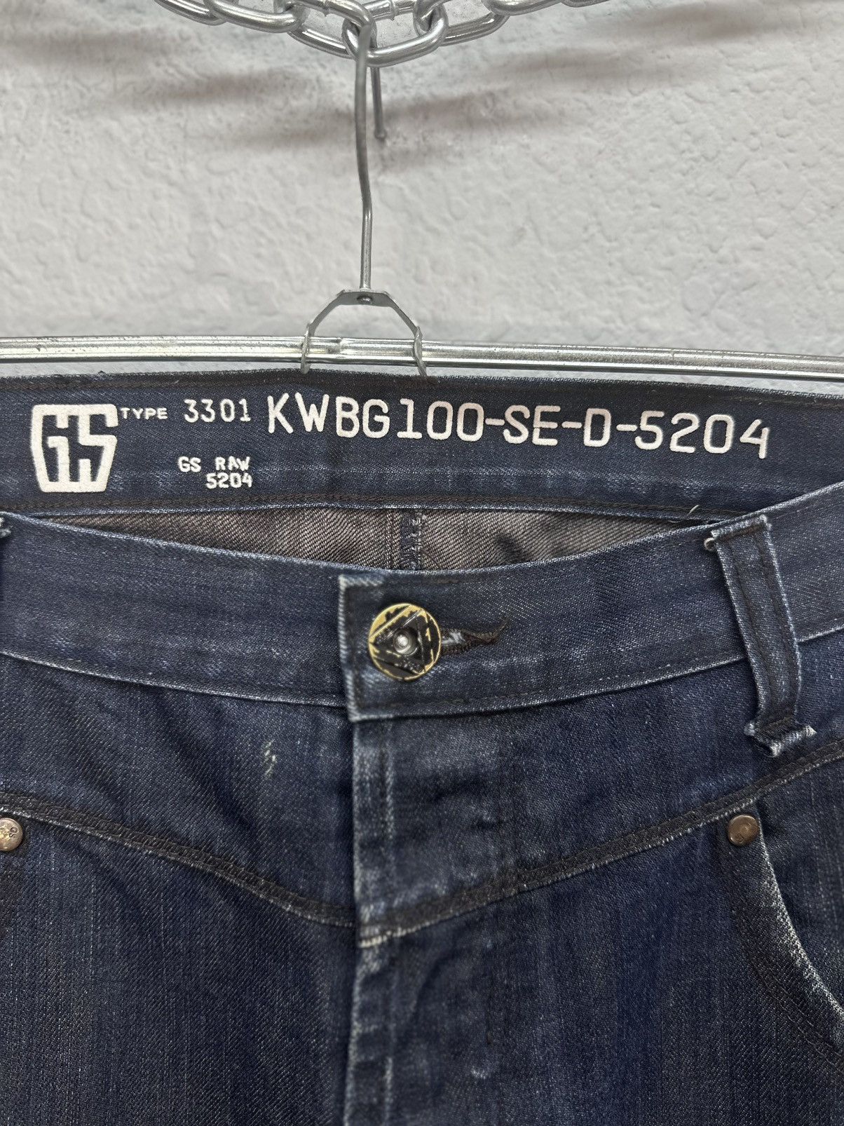 G-Star Vintage cargo denim distressed rare G-star style jeans pants Size US 34 / EU 50 - 9 Thumbnail