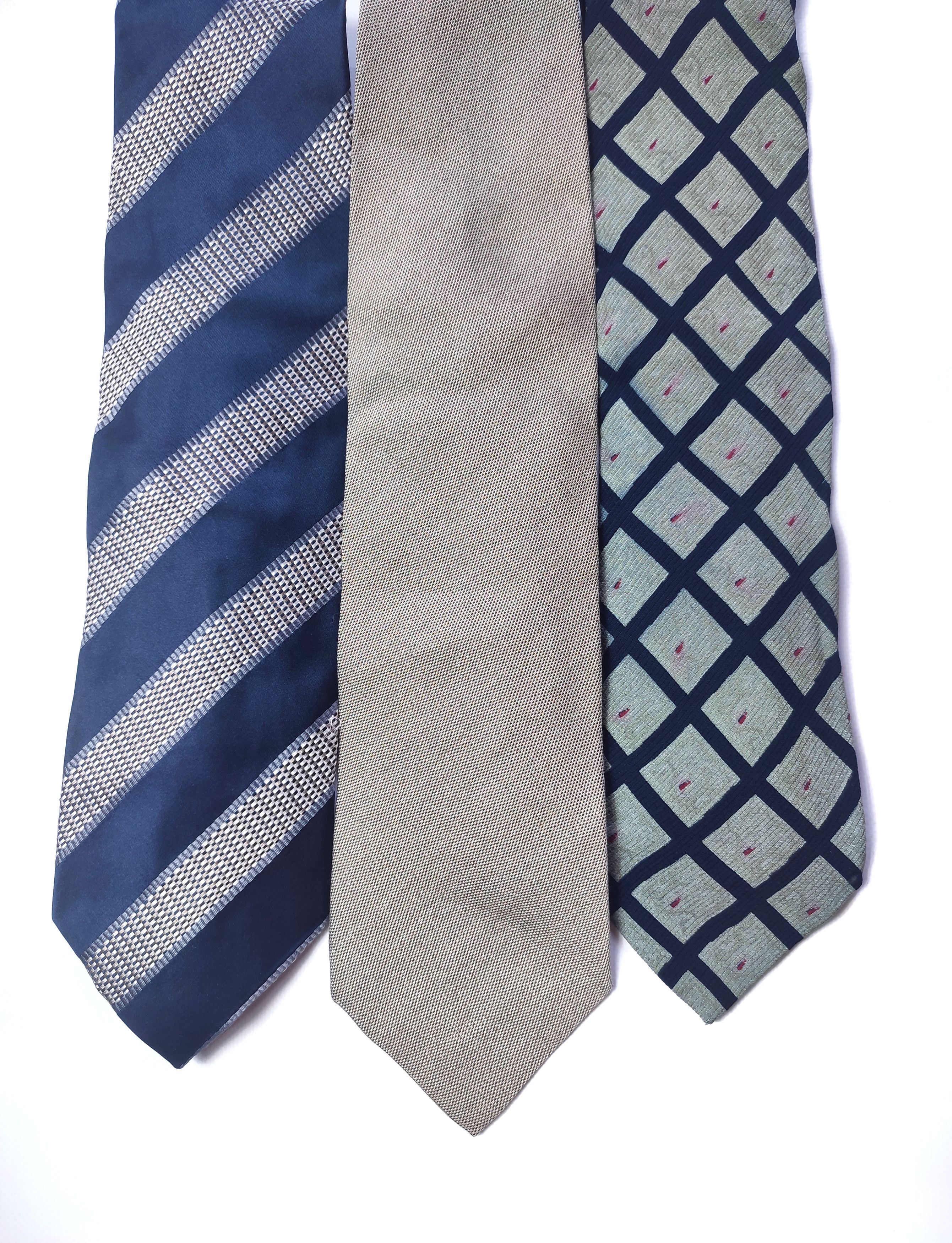 Emporio Armani × Vintage Bundle 4 Giorgio Armani + Brooks brothers ties Size ONE SIZE - 1 Thumbnail